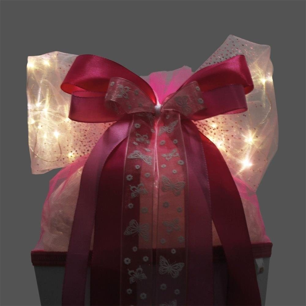 Roth Schultüte LED-Schleife "Pink Glamour", cm, 23 Zuckertüte Geschenke 50 x Rosa, für oder