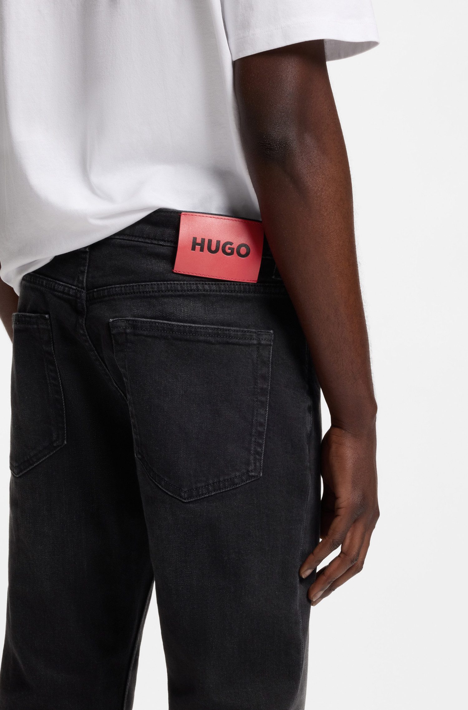 HUGO Slim-fit-Jeans HUGO 734 aus Stretch-Denim, extra schmal – Bild 2 von 5