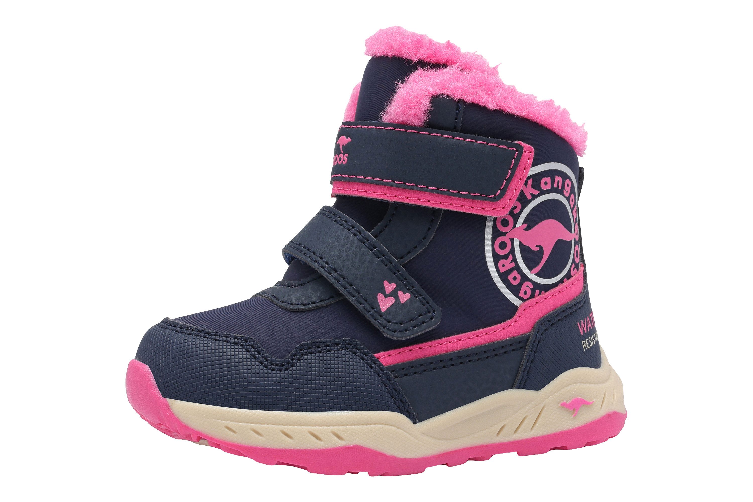 KangaROOS K-FRI Arvik Mid V Sneaker Wasserabweisend, Warmfutter,Winterschuhe, Schnürboots, Sneakerboots