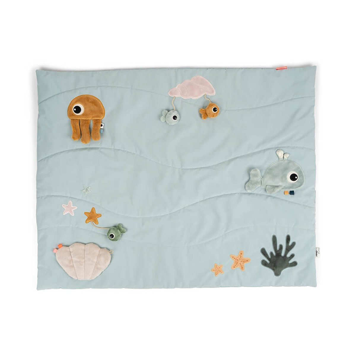Krabbeldecke Spieldecke Sea Friends Activitydecke Krabbelmatte Baby
