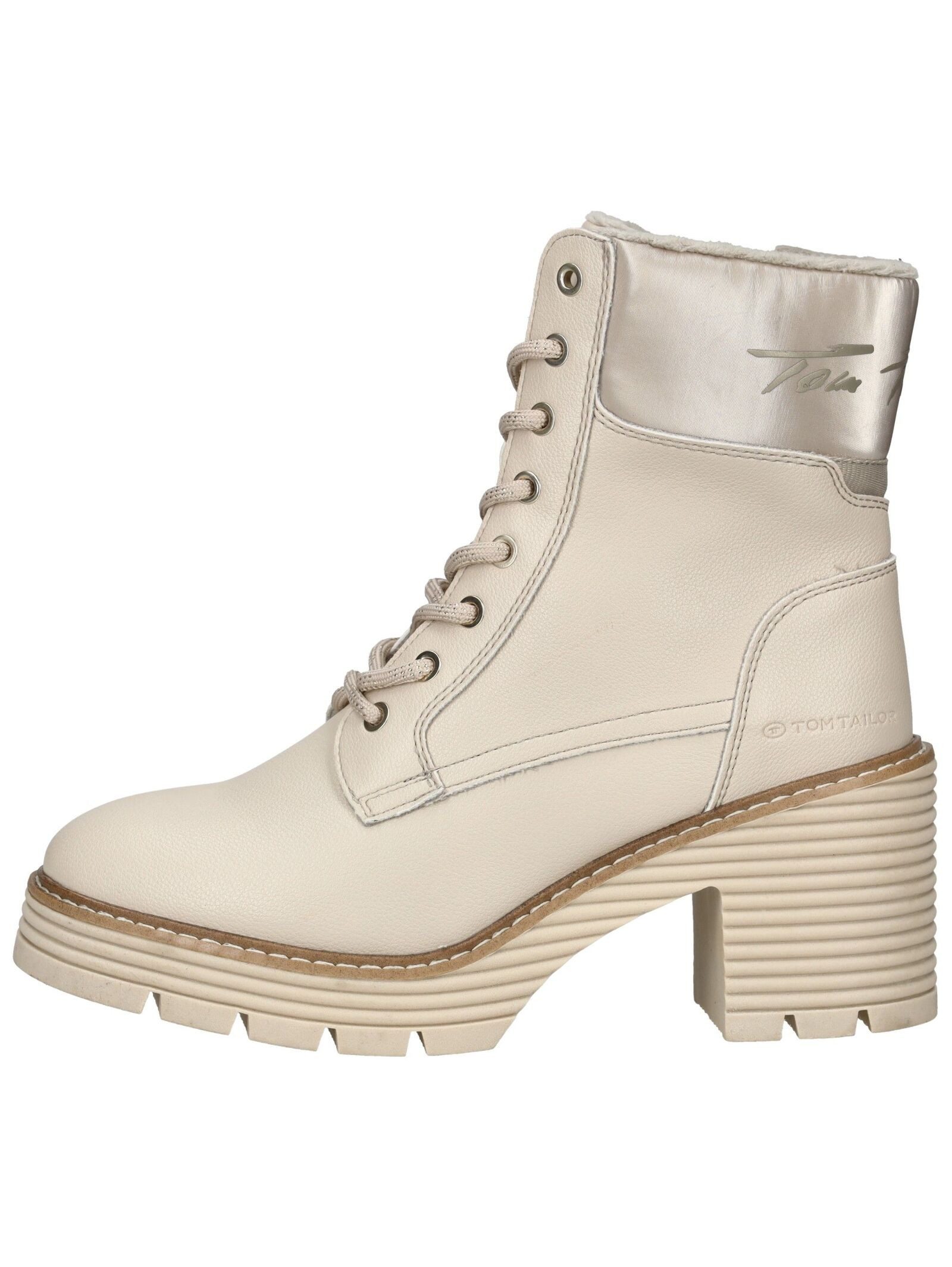 TOM TAILOR Tom Tailor Stiefelette Lederimitat/Textil Stiefelette günstig online kaufen