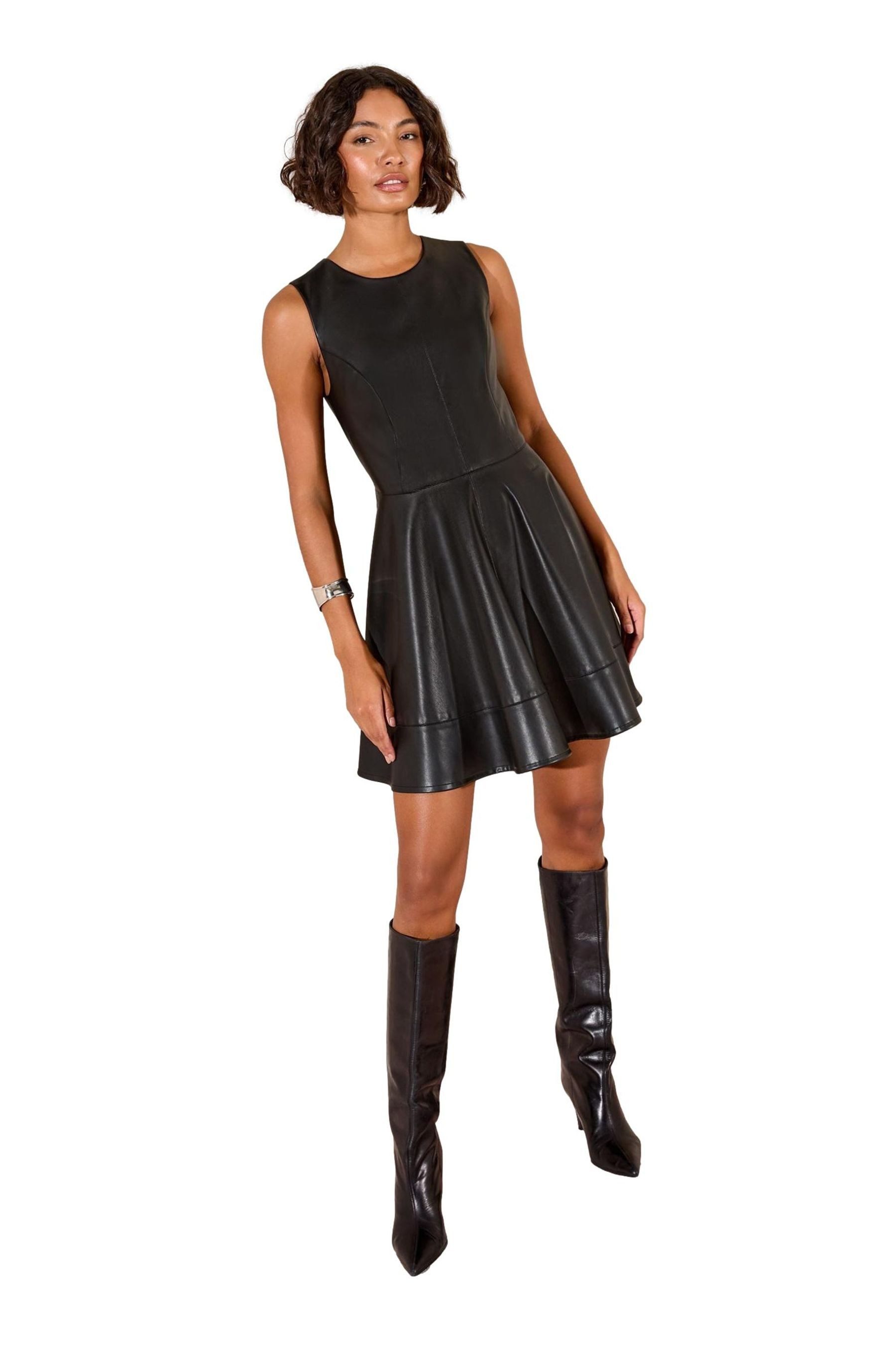 Friends Like These Lederkleid Friends Like These Minikleid aus Kunstleder (1-tlg)