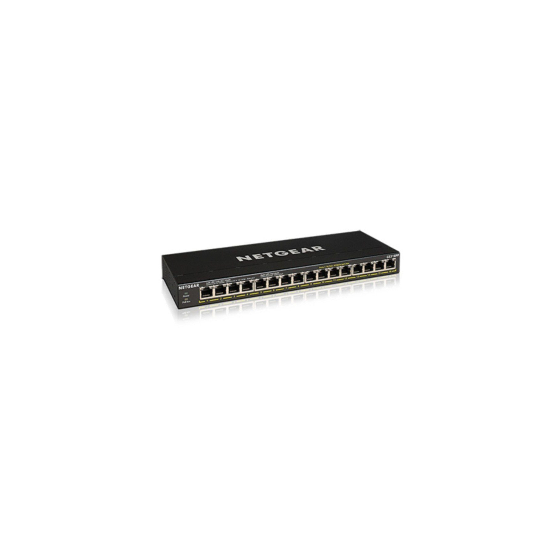 GS316PP Unmanaged Gigabit Ethernet Netzwerk-Switch