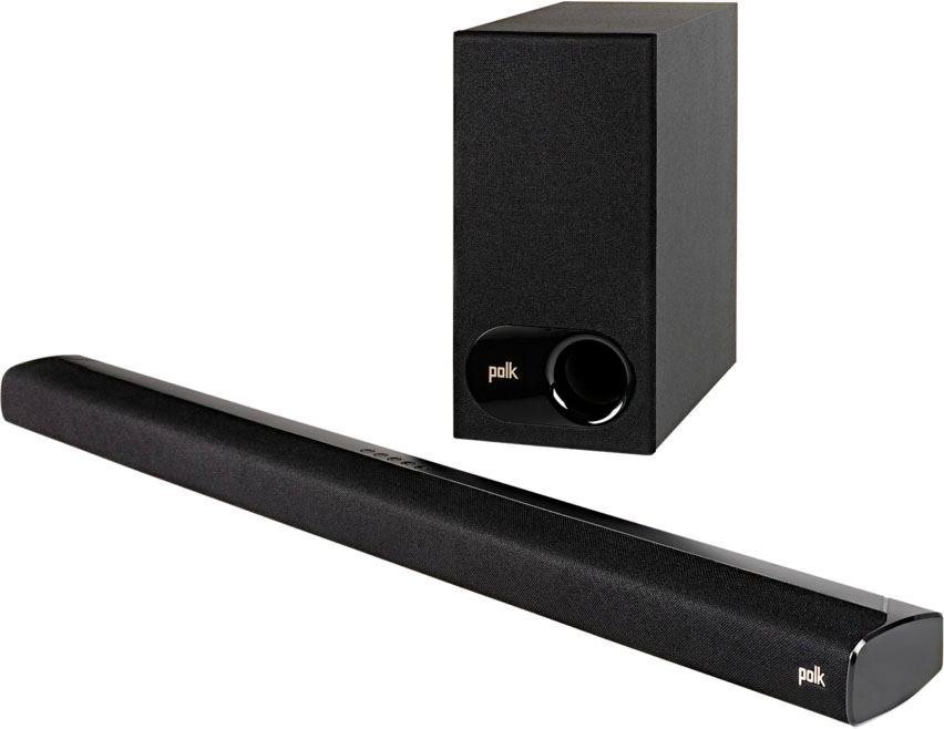 Polk Signa S2 5.1 Soundbar (Bluetooth, mit kabellosem Subwoofer),  Funktioniert mit 4K und HDTV – ein HMDI-Kabel ist im Lieferumfang enthalten