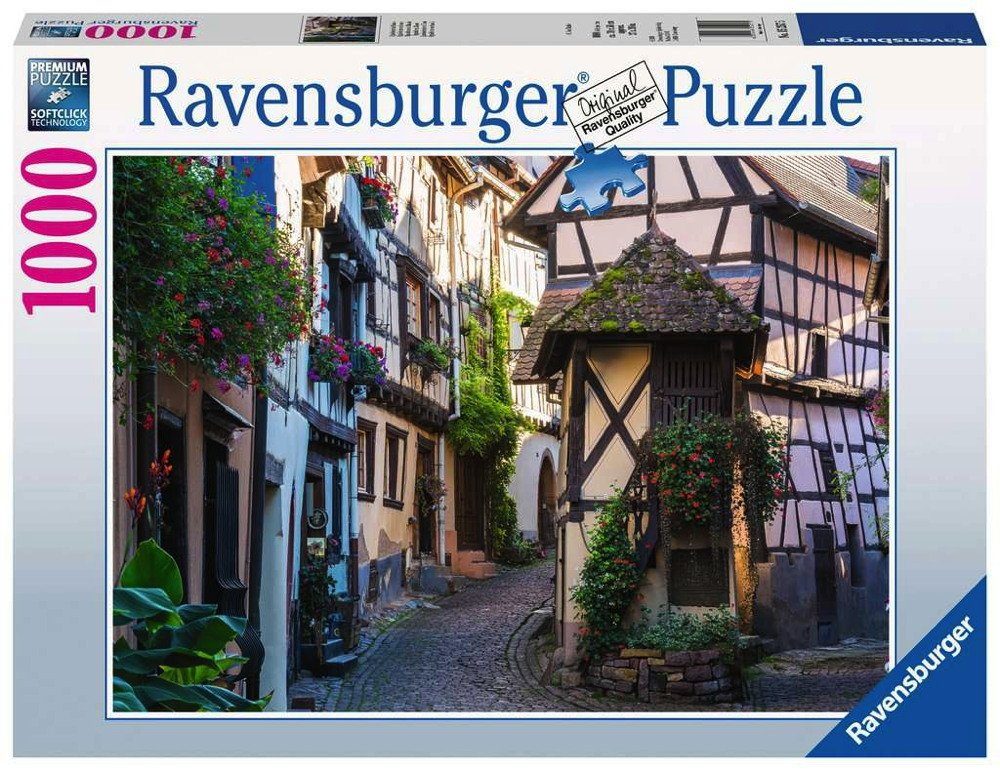 Ravensburger Puzzle 1000 Teile Ravensburger Puzzle Eguisheim im Elsass 15257, 1000 Puzzleteile