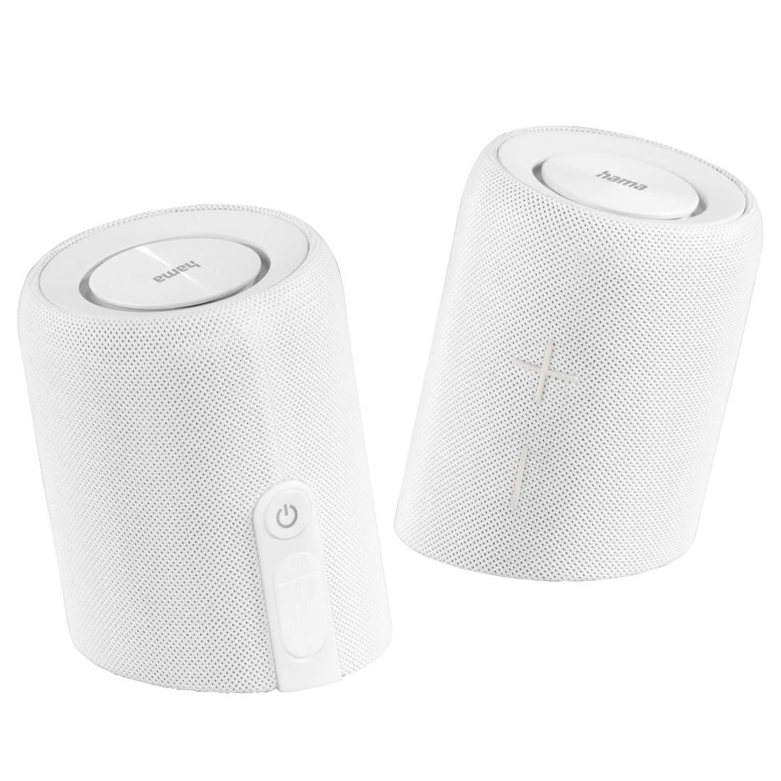 Hama Bluetooth-Lautsprecher wasserdicht (2in1 teilbar, 30W, klein, mobil) Bluetooth-Lautsprecher Stereo (Bluetooth, 30 W)