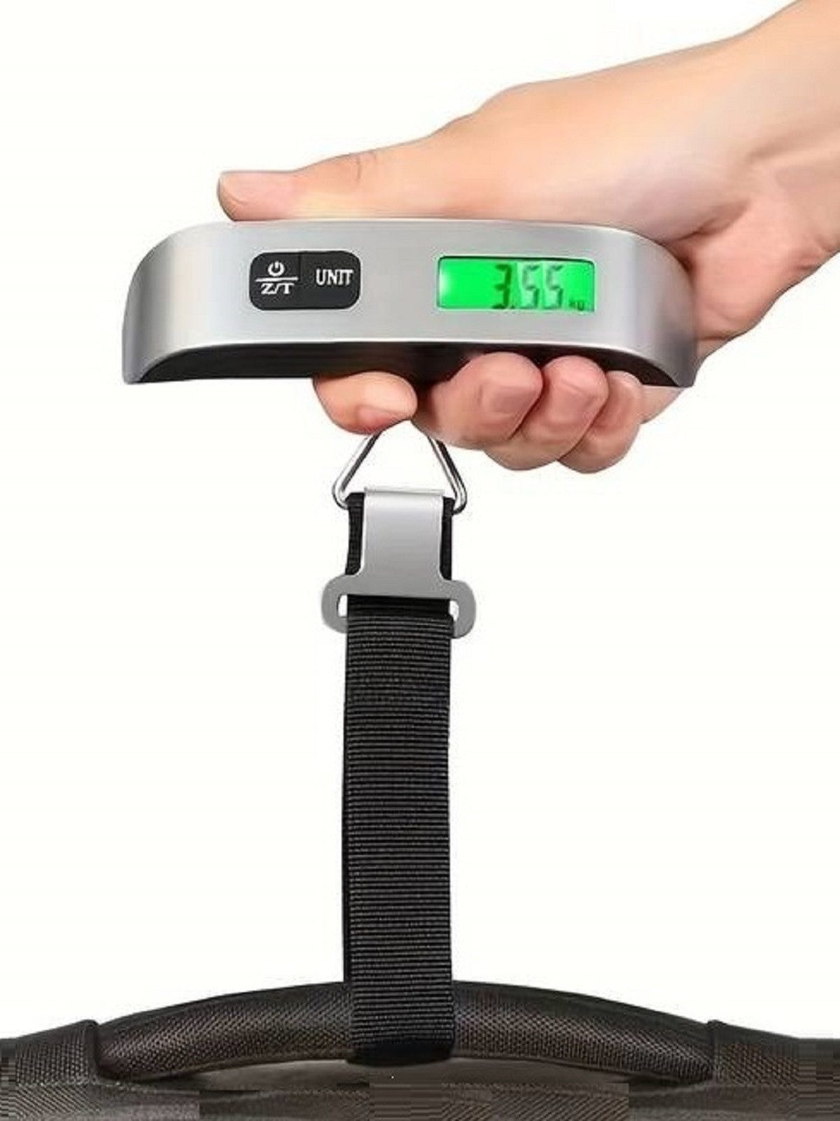 Rungassi Kofferwaage Digitale Gepäckwaage Kofferwaage Travel bis 50 kg WL01