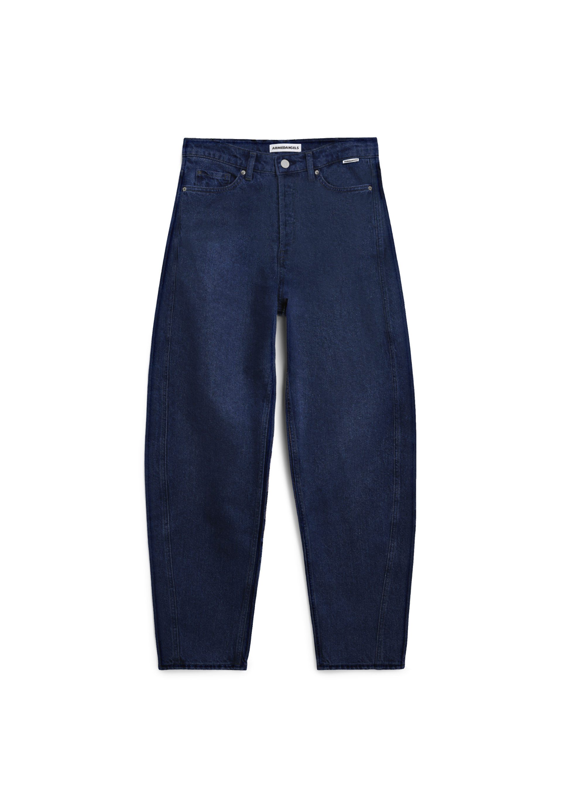 Weite Jeans BAARELL Barrel Jeans recycelte Baumwolle
