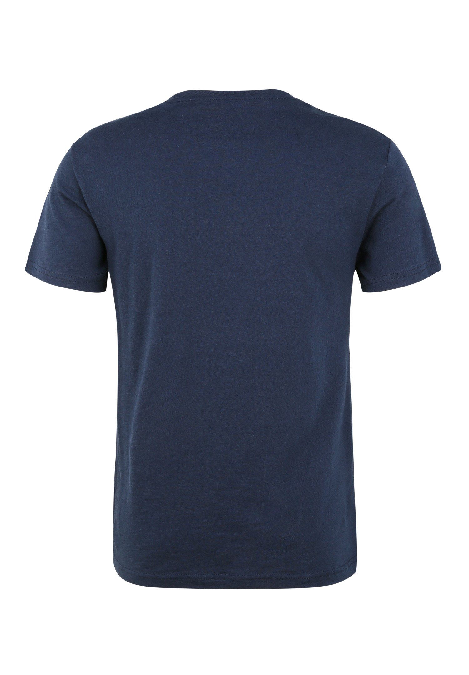 zertifizierte Navy Marvel Bio-Baumwolle GOTS Pixel Logo Recovered T-Shirt
