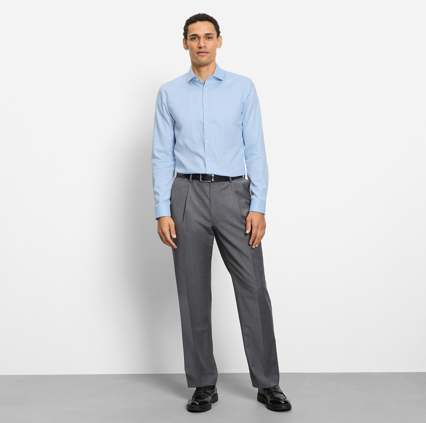 OLYMP Langarmhemd No 6 six Royal Kentkragen, Businesshemd, super slim fit – Bild 4 von 5