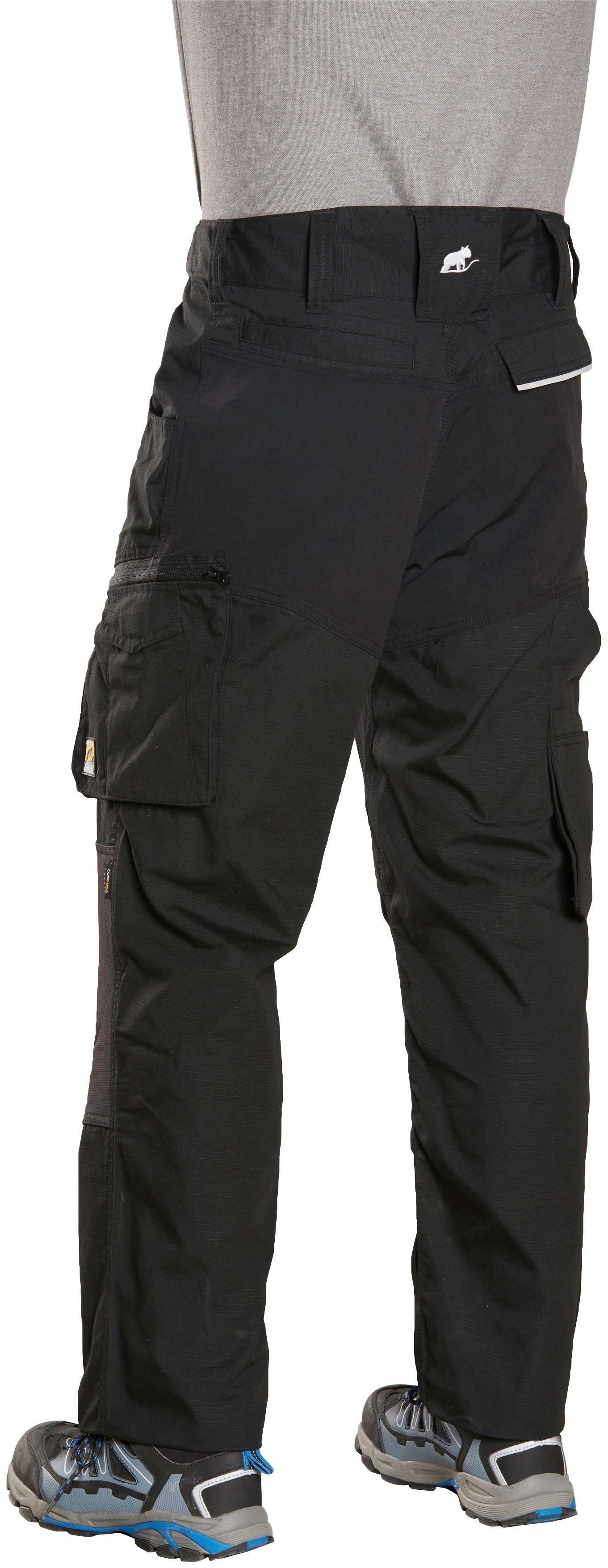 Northern Country Material) praktischen und Arbeitshose mit elastischen bequem, langlebiges Taschen, einfache Beinverlängerung, Cordura®Knieverstärkung (9 Stretcheinsätzen