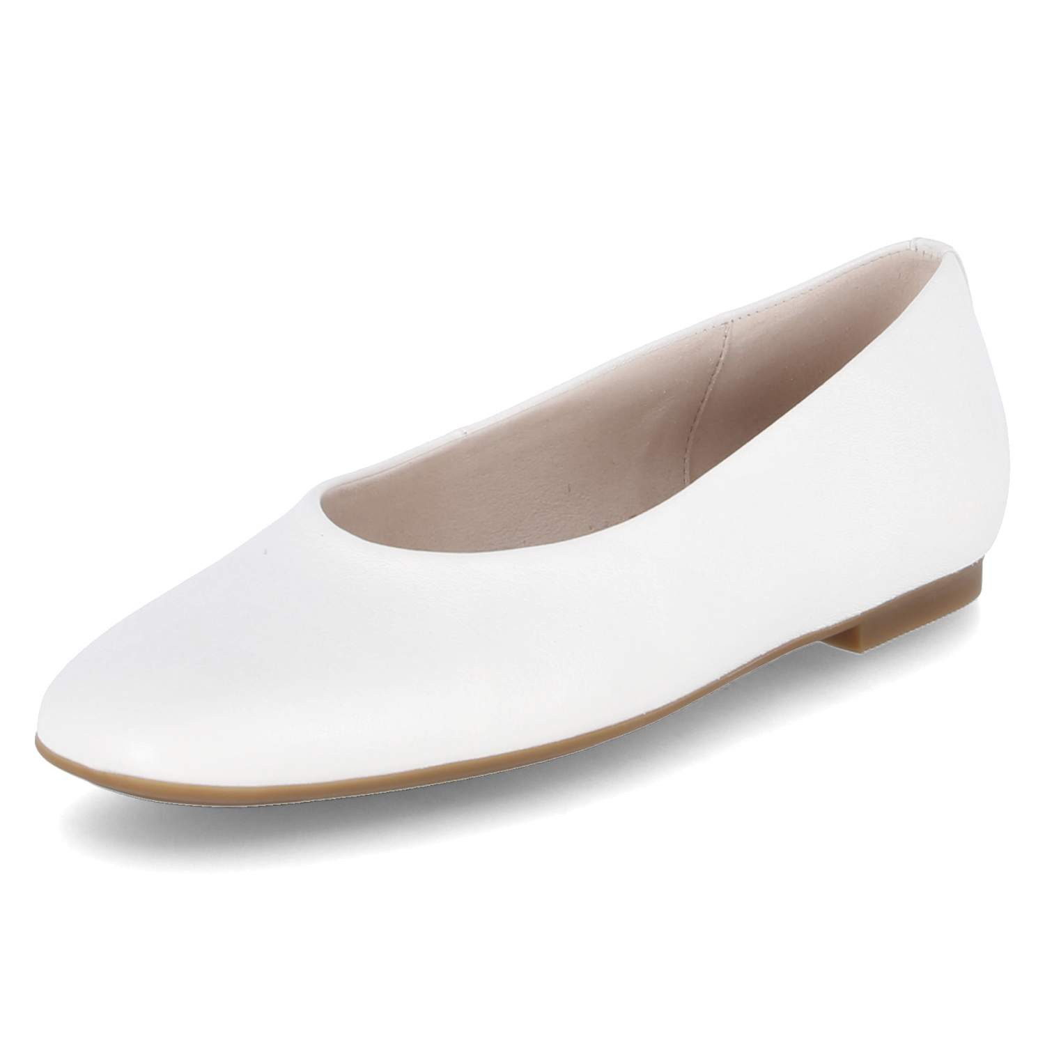 Gabor Gabor 64.140.20 Damen Glattleder white Ballerina