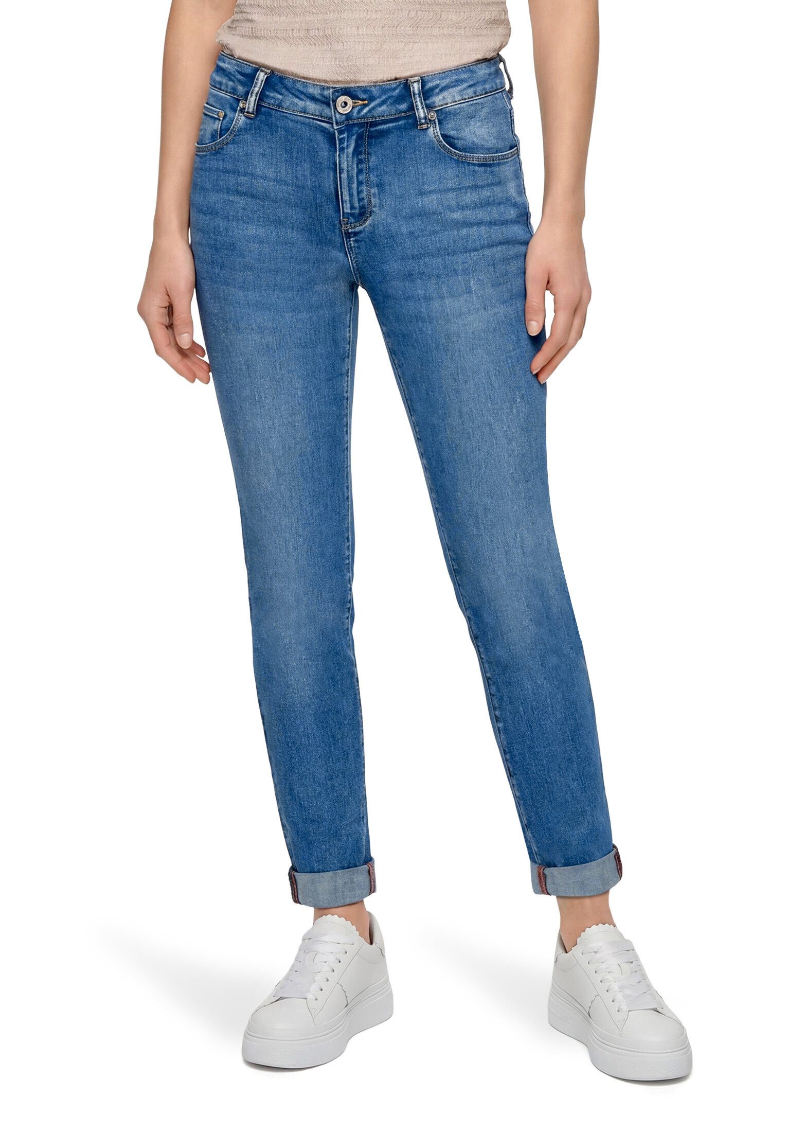 Betty Barclay Slim-fit-Jeans Damen mit Waschung