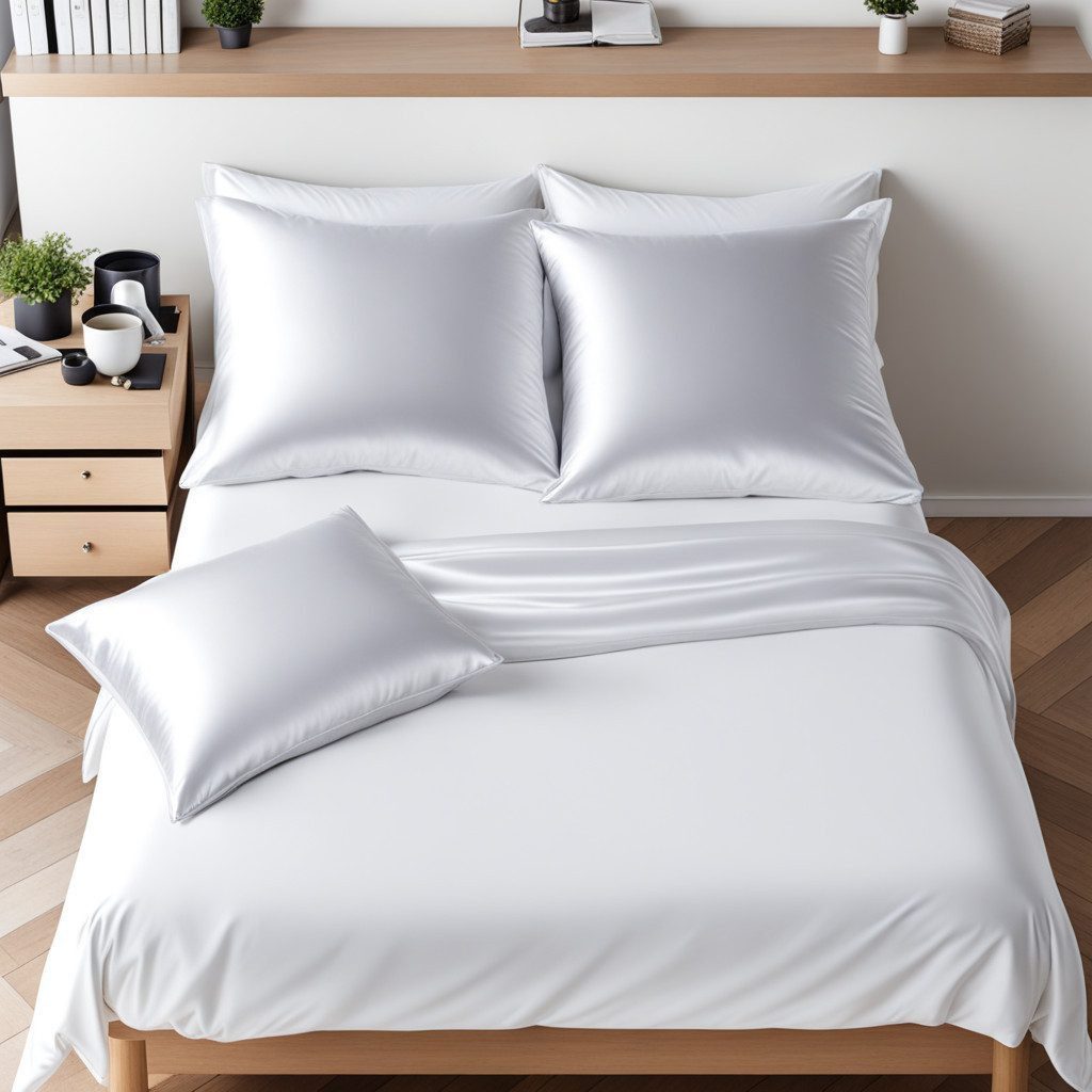 Cozyor Wendebettwäsche Satin glänzend matt 135x200, 155x200, 155x220, 200x2 günstig online kaufen