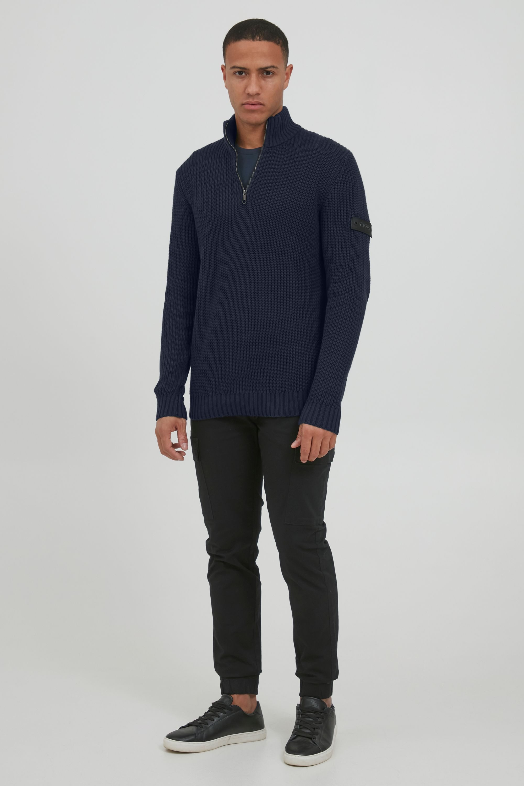 11 Project Troyer PRXanthos Schicker Pullover mit Troyer-Kragen günstig online kaufen