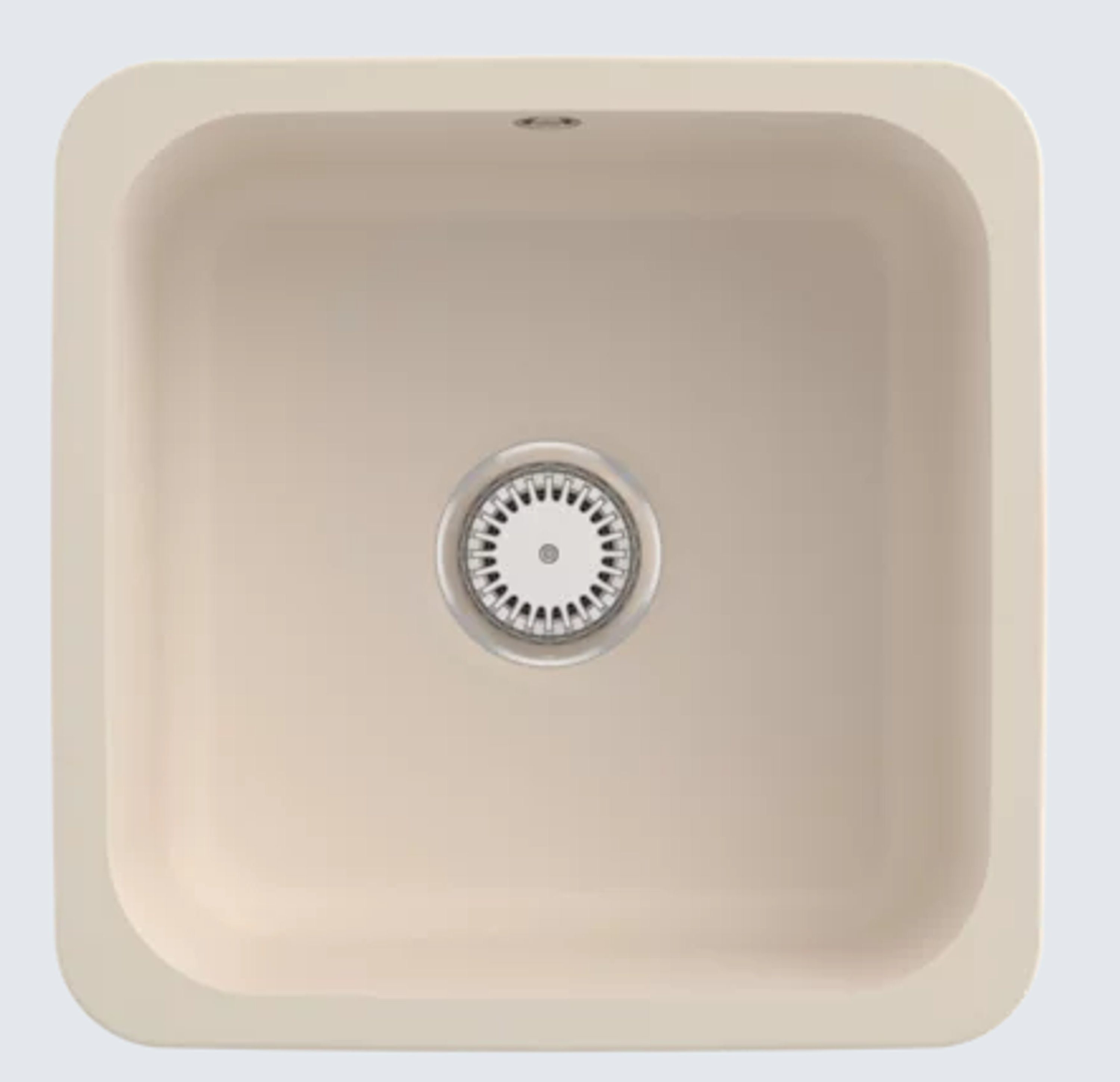 Villeroy & Boch Küchenspüle 6703 01 FU, Quadratisch, 44.5/20 cm, Unterbauspülung, Geschmacksmuster geschützt