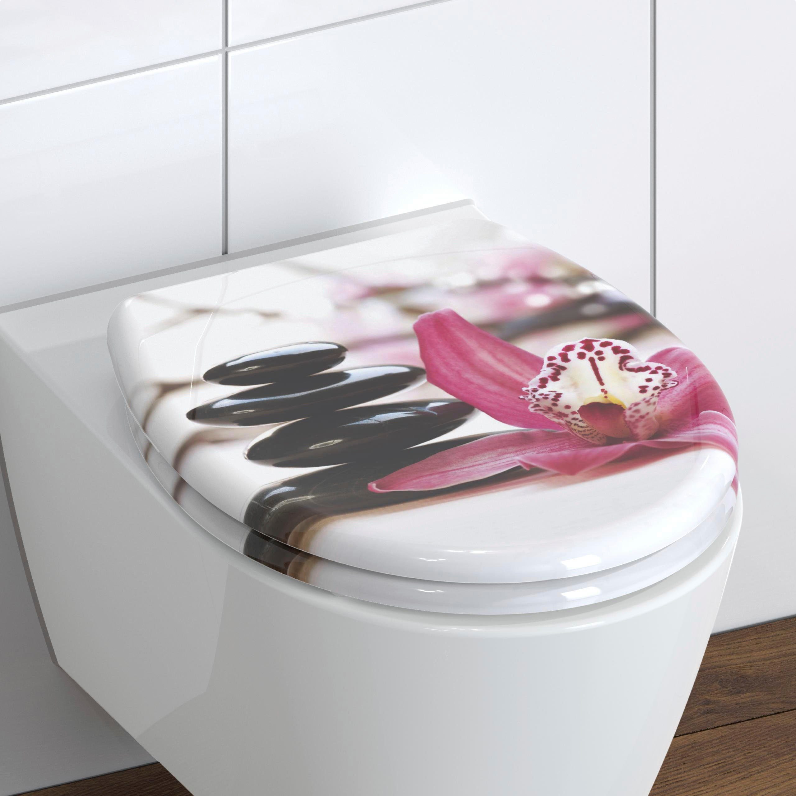 Schütte WC-Sitz Wellness, Duroplast, mit Absenkautomatik günstig online kaufen