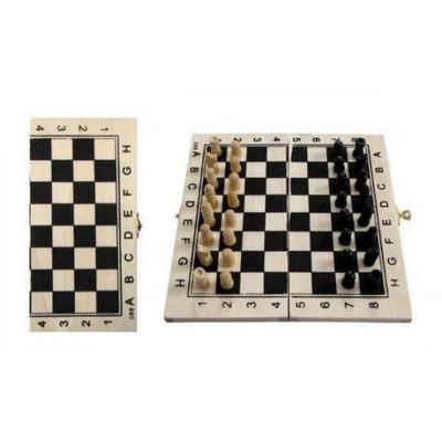 NO NAME Spiel, Holzschachspiel Maße ca.: 21 x 21 cm