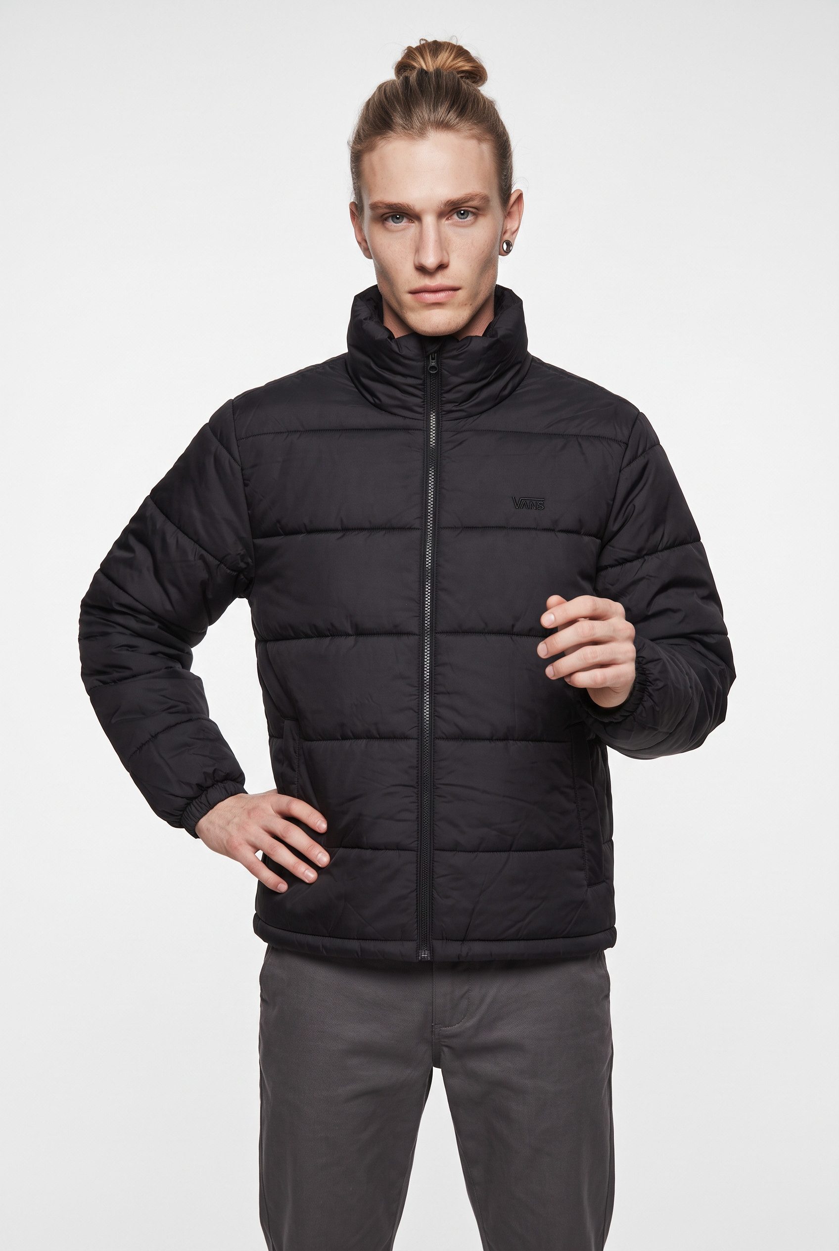 Vans Steppjacke HILLGATE NO HOOD PUFFER ohne Kapuze, für Erwachsene, aus Polyester