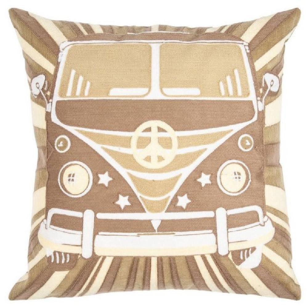 PAD Kissenhülle Kissen Biwak Bus Sand (45x45cm)