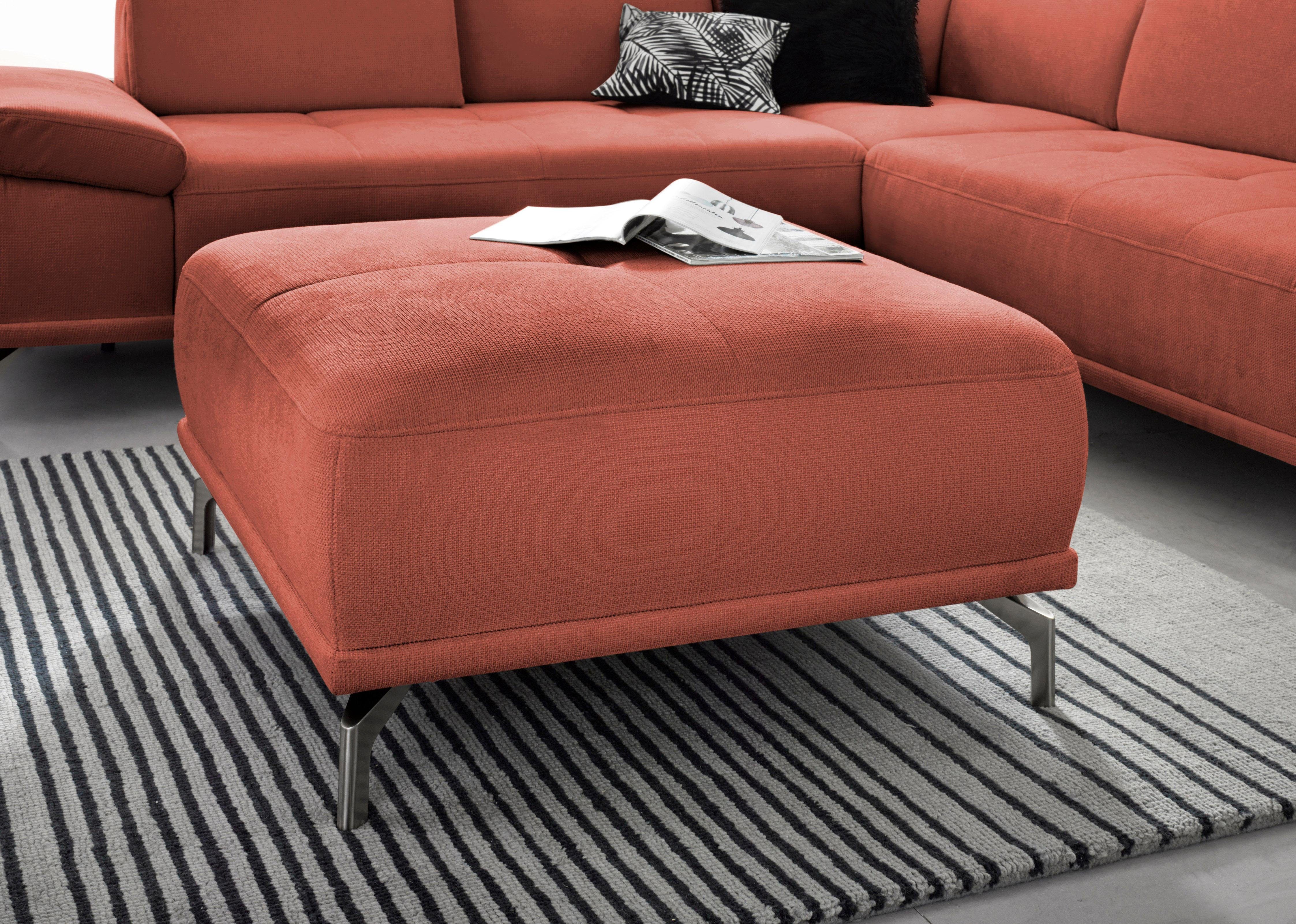Places of Style Polsterhocker "Caluna", moderner Sitzhocker in hochwertiger günstig online kaufen
