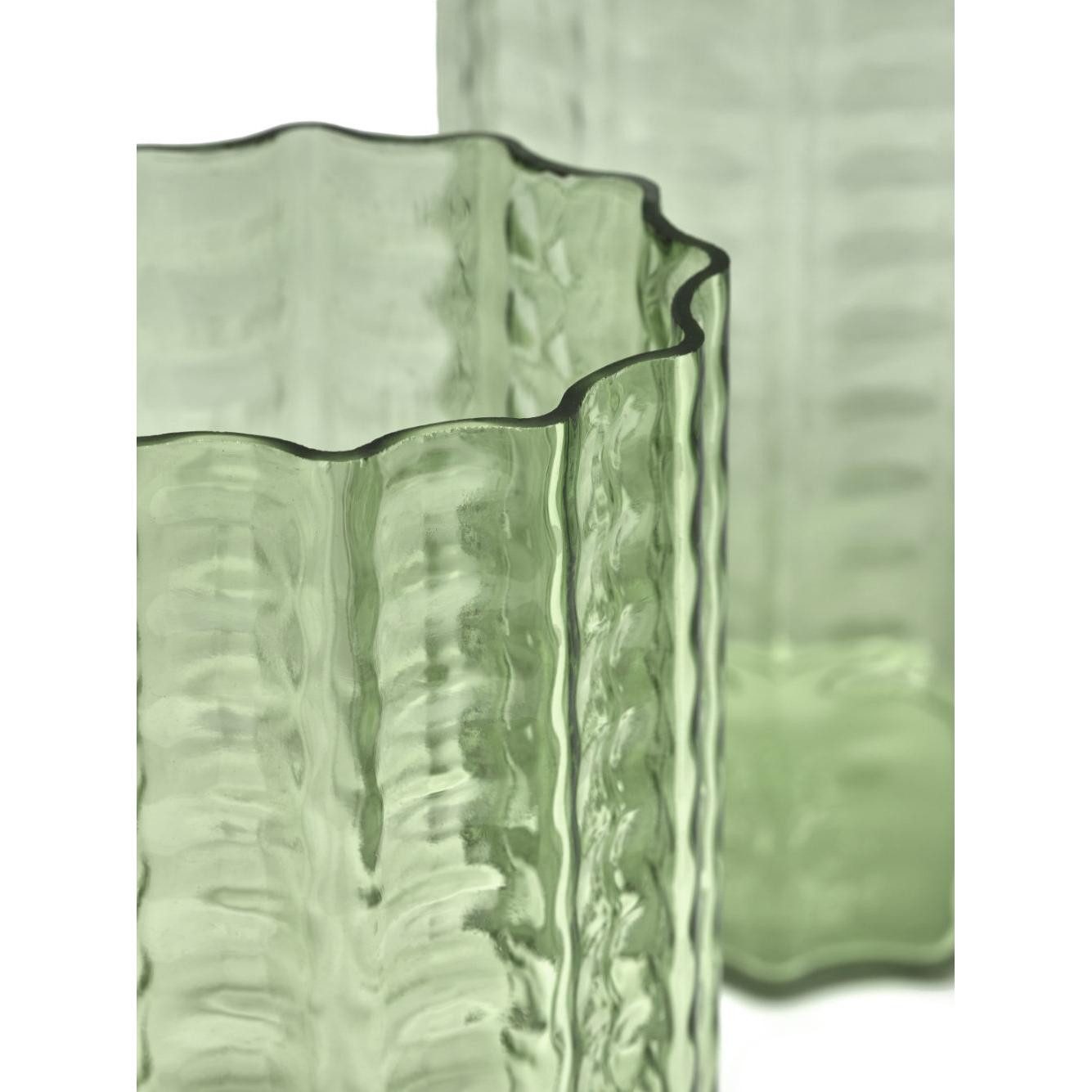 Serax Dekovase SERAX Vase Wave Grün (03)