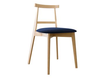 MIRJAN24 Stuhl KT71 (1 Stück), aus Buchenholz, 48x45x75 cm