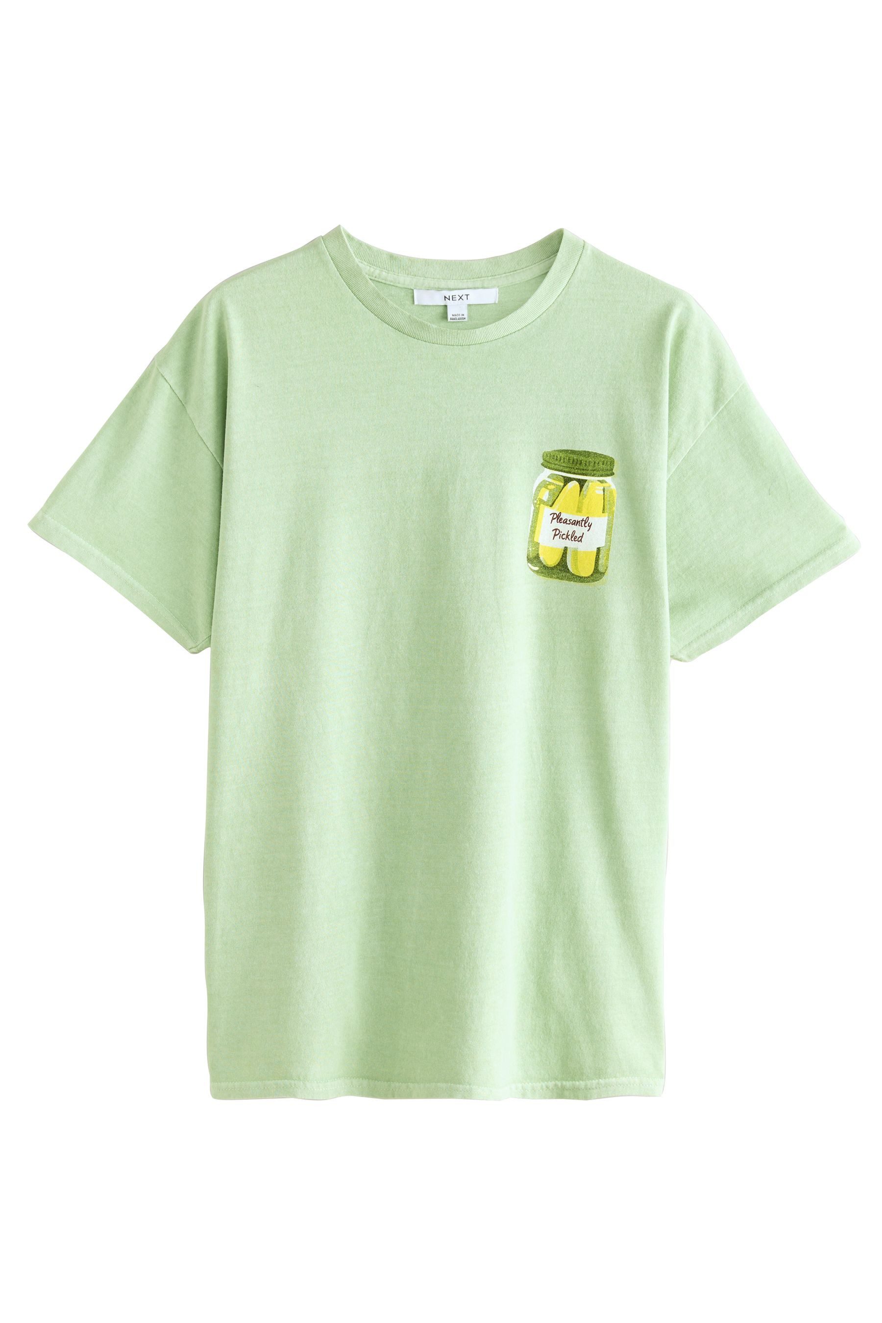 Next T-Shirt Oversized Fit T-Shirt mit günstig online kaufen