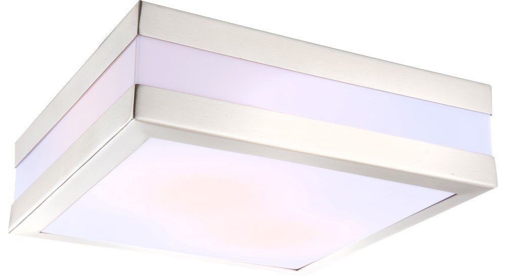 6 Beleuchtung Watt LED etc-shop IP44 Leuchtmittel Leuchte Lampe Außenleuchte Außenlampe Warmweiß, inklusive, Außen-Deckenleuchte,