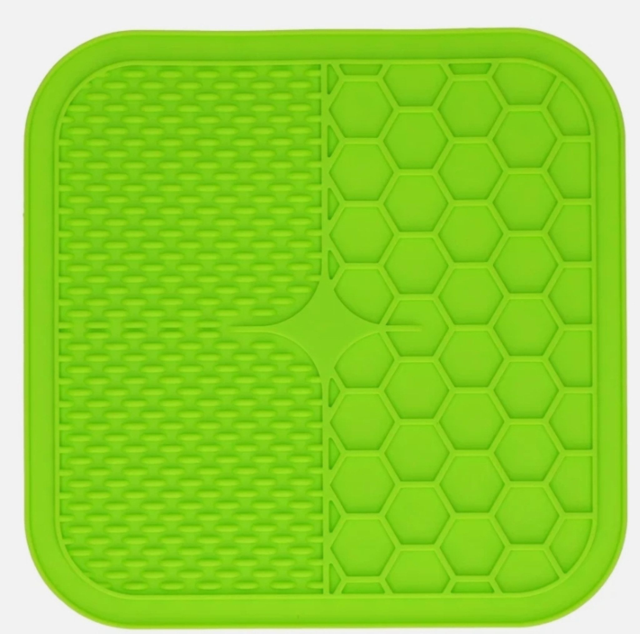 NUXIE Dog Napf Schleckmatte Leck-Matte für Hunde – Antistress & Spielspaß., Hergestellt aus lebensmittelechtem thermoplastischen Kunststoff., Stressabbau endorphinfreisetzendes Lecken; verbessert die Mundhygiene.
