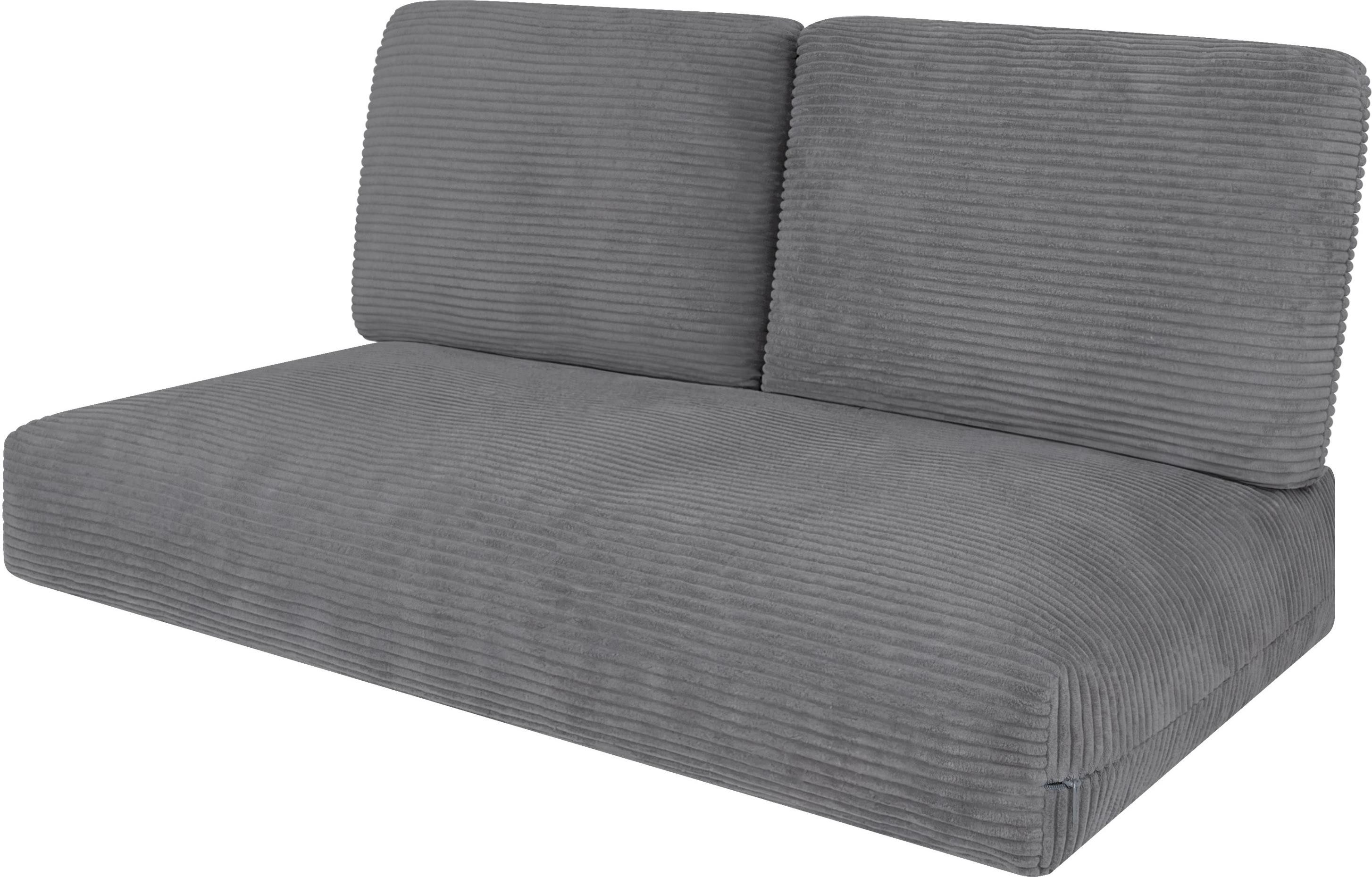 Aspero Kissenbezug Palettenkissenbezüge 3-teilig aus Streifen-Flanell, 3-teilige Bezüge für Palettenkissen