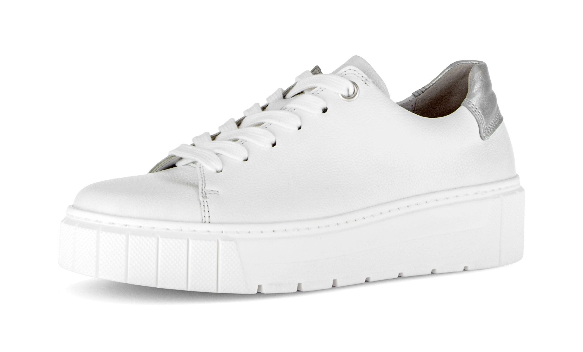 Gabor DAVOS Plateausneaker Freizeitschuh, Halbschuh, Schnürschuh mit Kontra günstig online kaufen