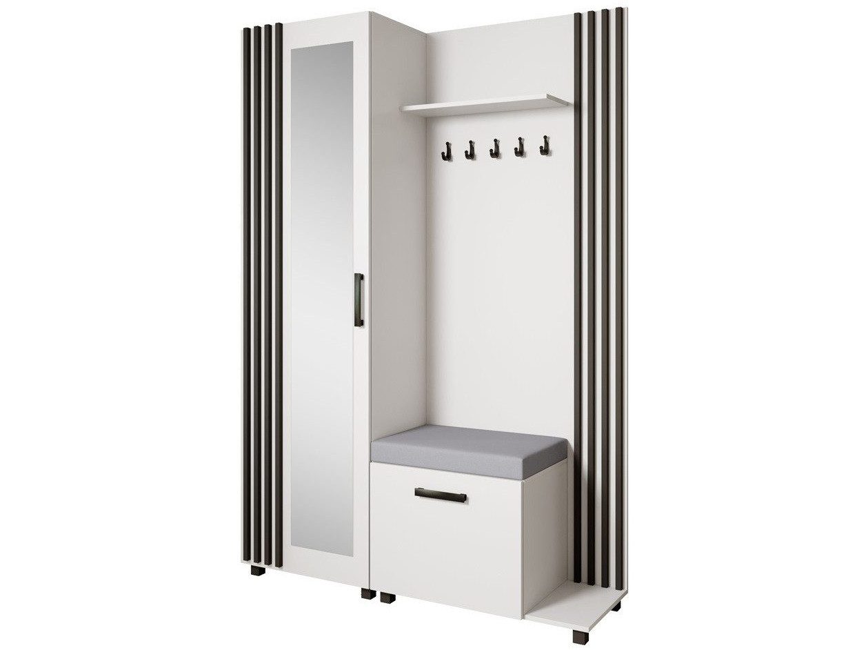 Beautysofa Garderoben-Set Livia – Design, Funktion und Ordnung in Perfektio günstig online kaufen