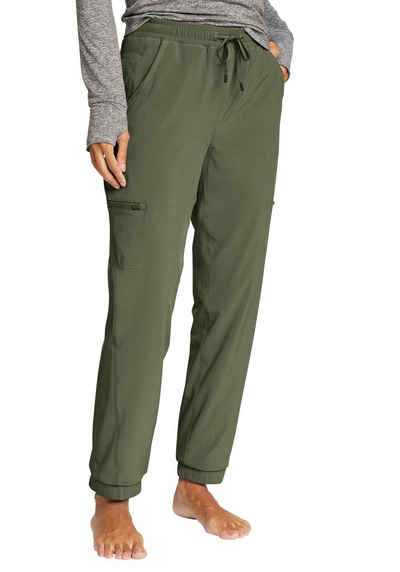 Eddie Bauer Trekkinghose Flexion mit Polar-Thermohose mit Fleecefutter und Gummibund wasserabweisend