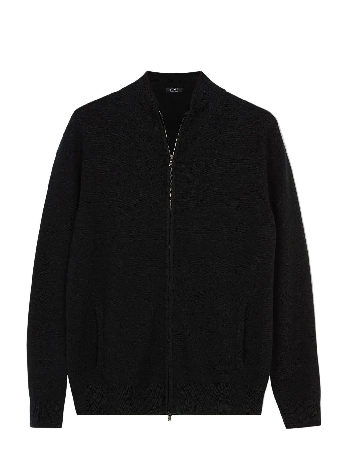GOBI Cashmere Cardigan Zeitloser Kaschmir Strickjacke mit Reißverschluss