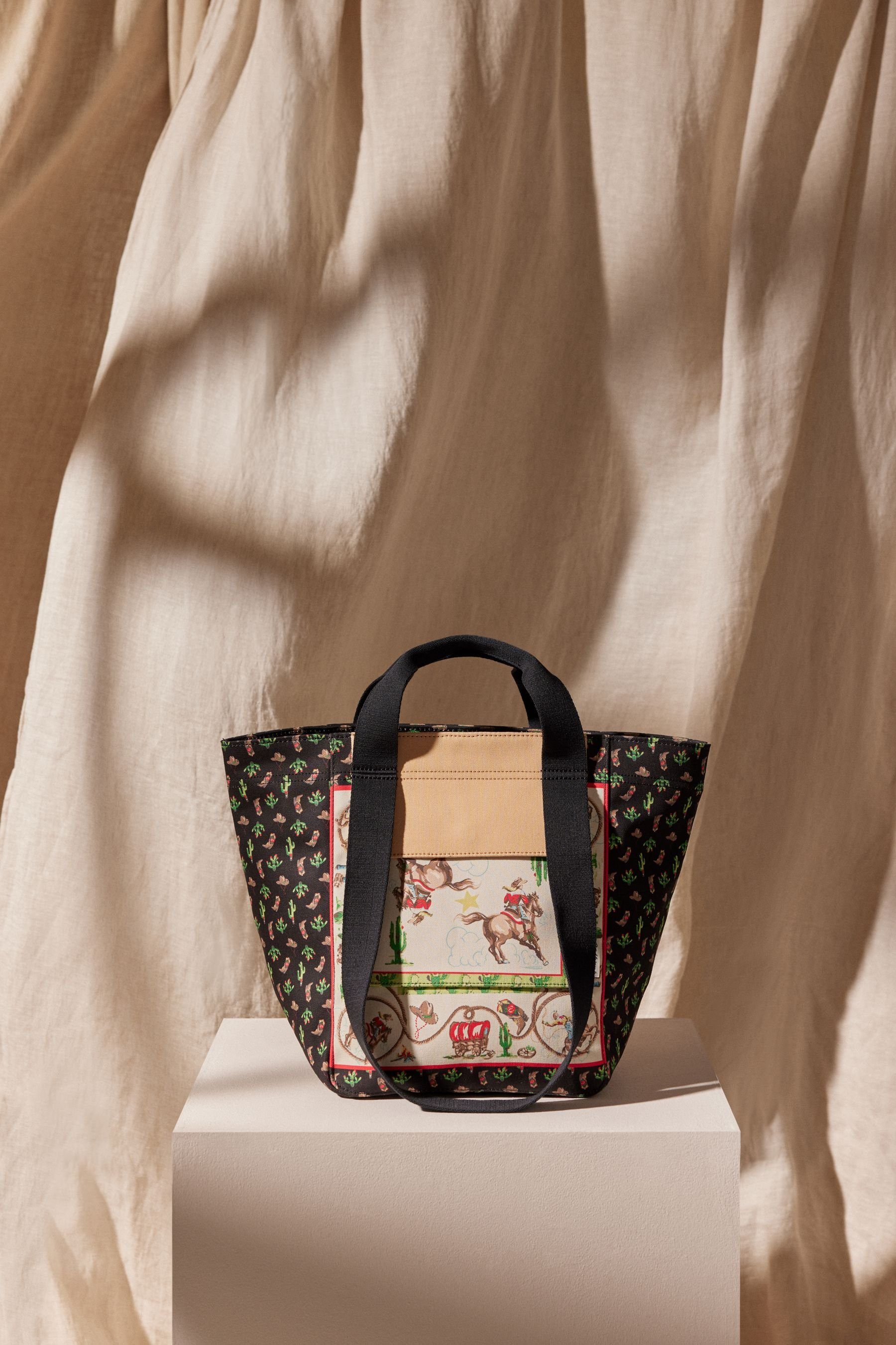 Cath Kidston Shopper Cath Kidston Große Stoff-Tragetasche Cowgirl (1-tlg)