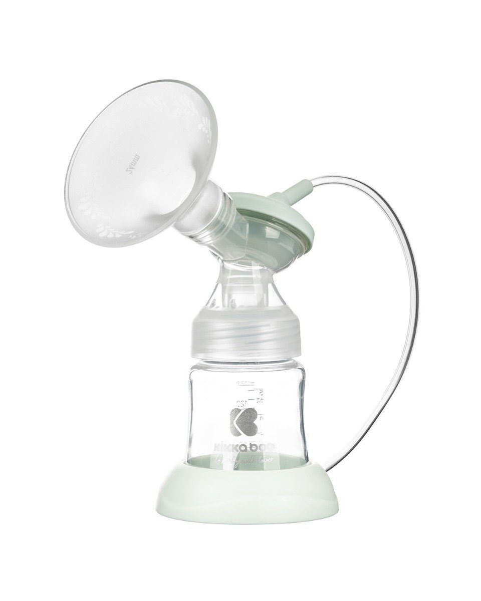 Kikkaboo Elektrische Milchpumpe Milchpumpe Caily elektrisch, Flasche 150ml Speicherfunktion Touchscreen