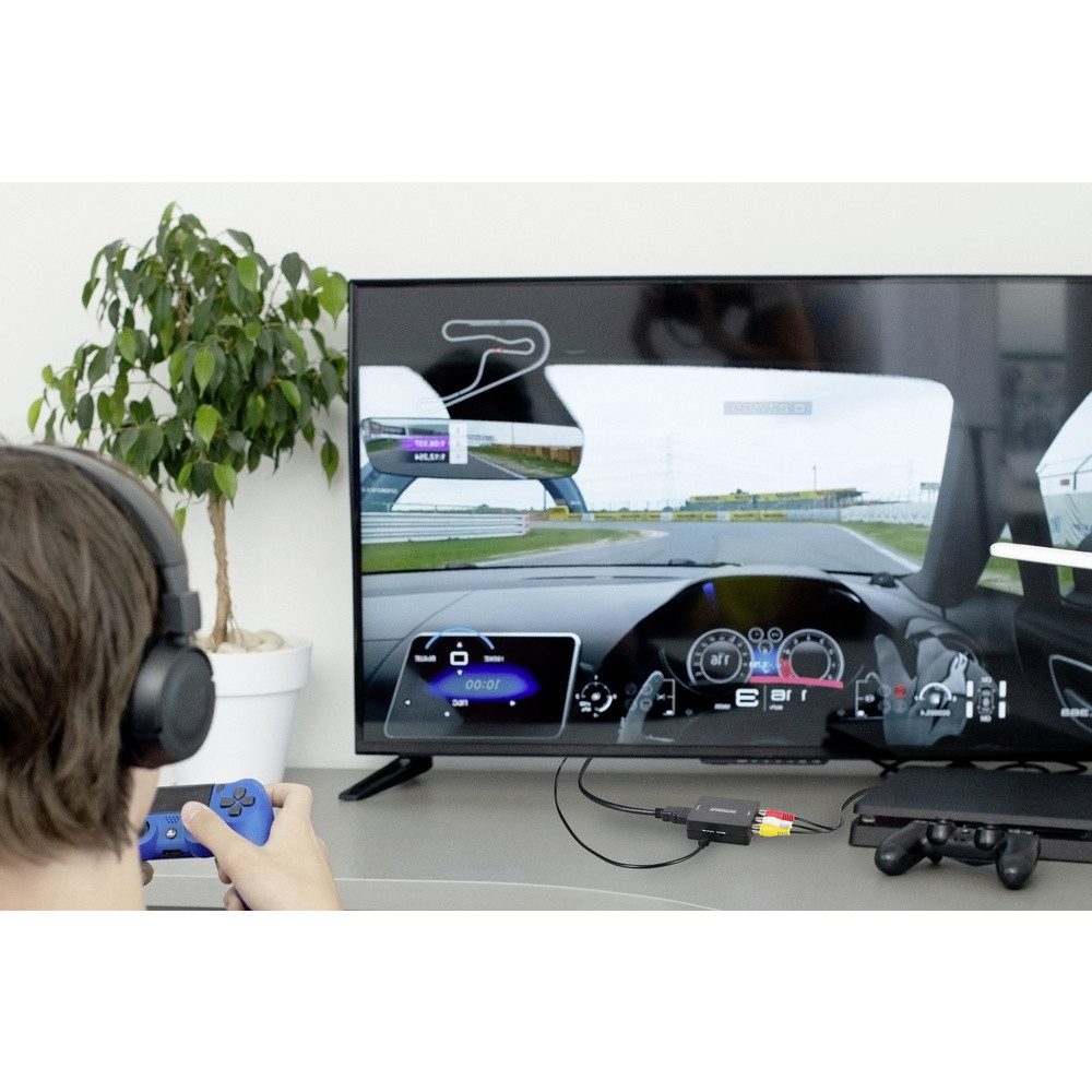SpeaKa Professional SpeaKa Professional AV Konverter [Cinch - HDMI] 1920 x 1080 Pixel Audio-Adapter