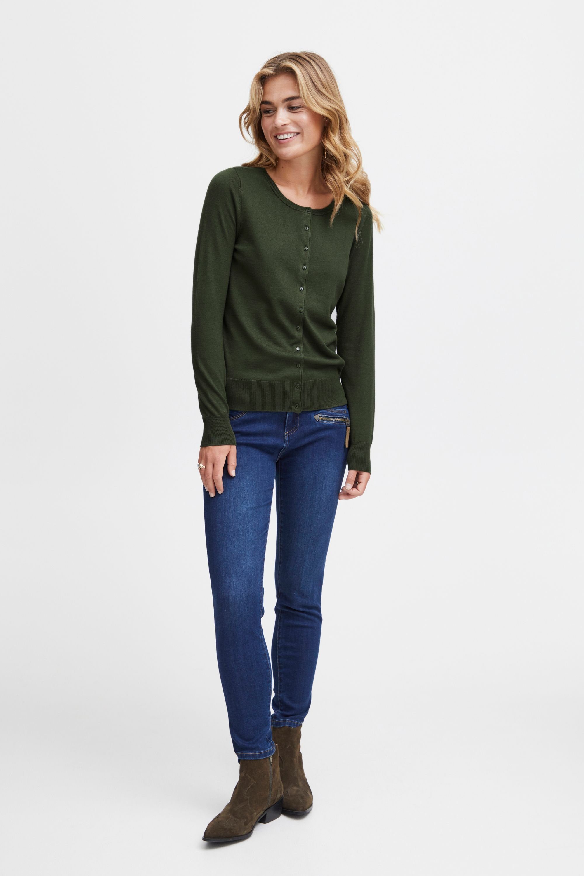 20604187 Fransa 60 Cardigan Rifle fransa Cardigan - Green FRZubasic