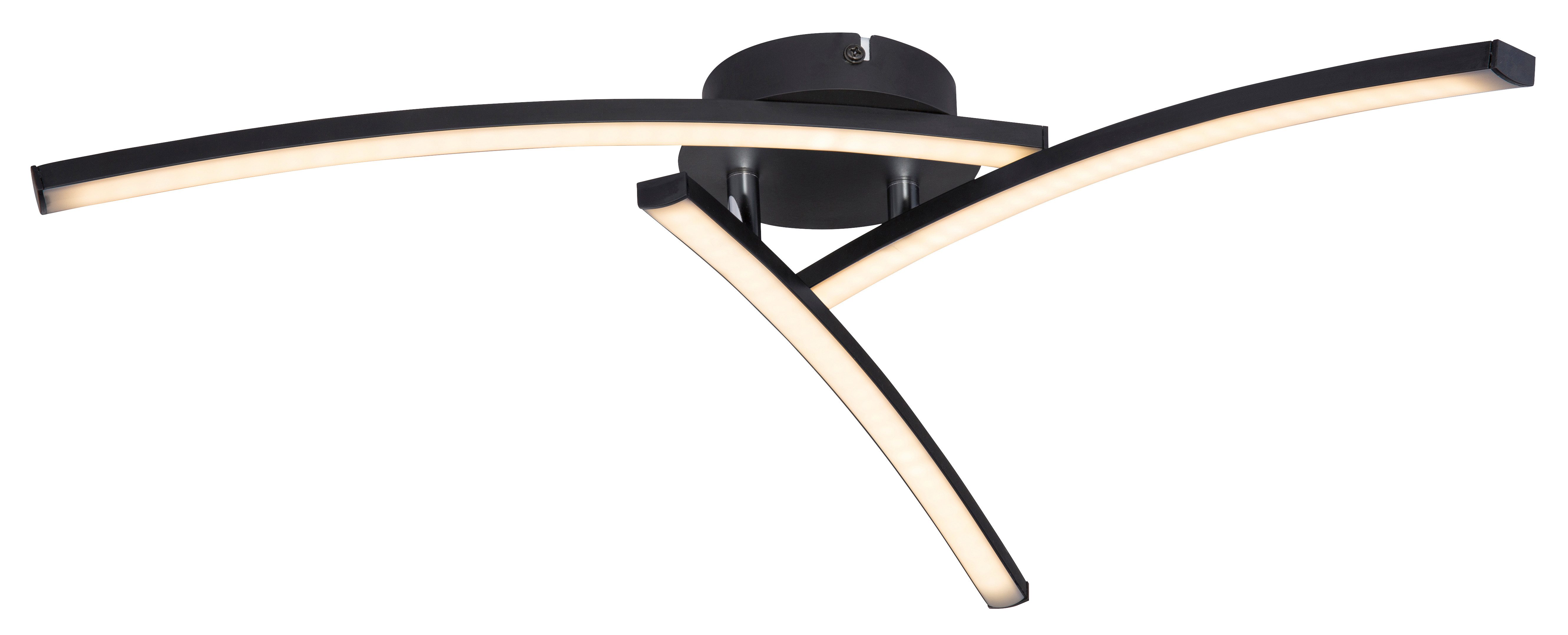 GLOBO LIGHTING LED Deckenleuchte TANSY, LED fest integriert, Deckenlampe/Wohnzimmer/Schlafzimmer/modern