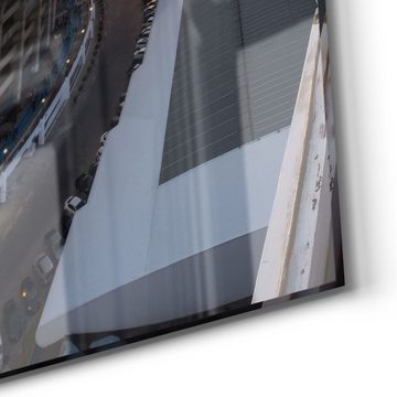 DEQORI Glasbild 'Camp Nou, Barcelona', 'Camp Nou, Barcelona', Glas Wandbild Bild schwebend modern
