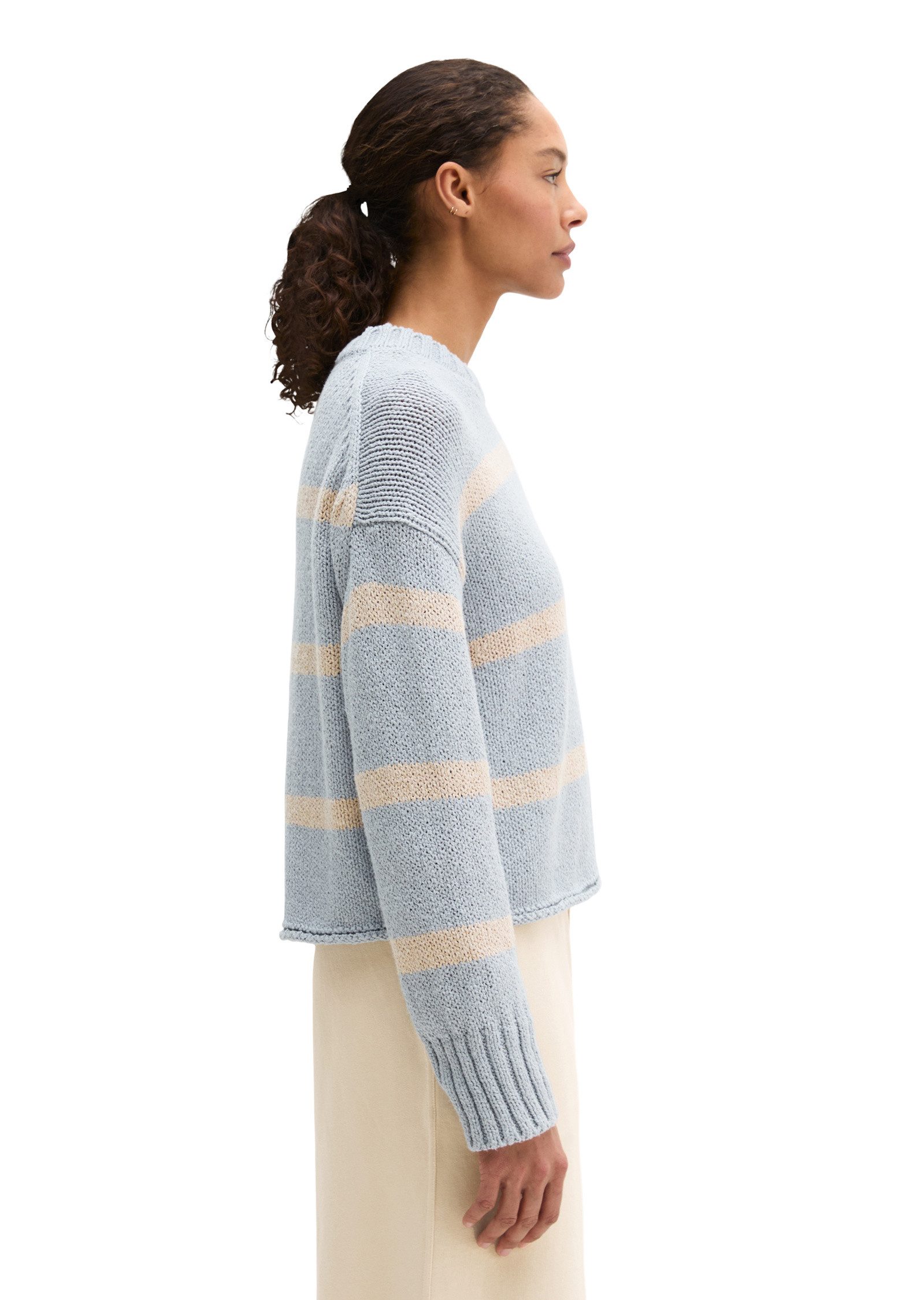 Marc O'Polo Strickpullover aus hochwertigem Baumwoll-Mix günstig online kaufen
