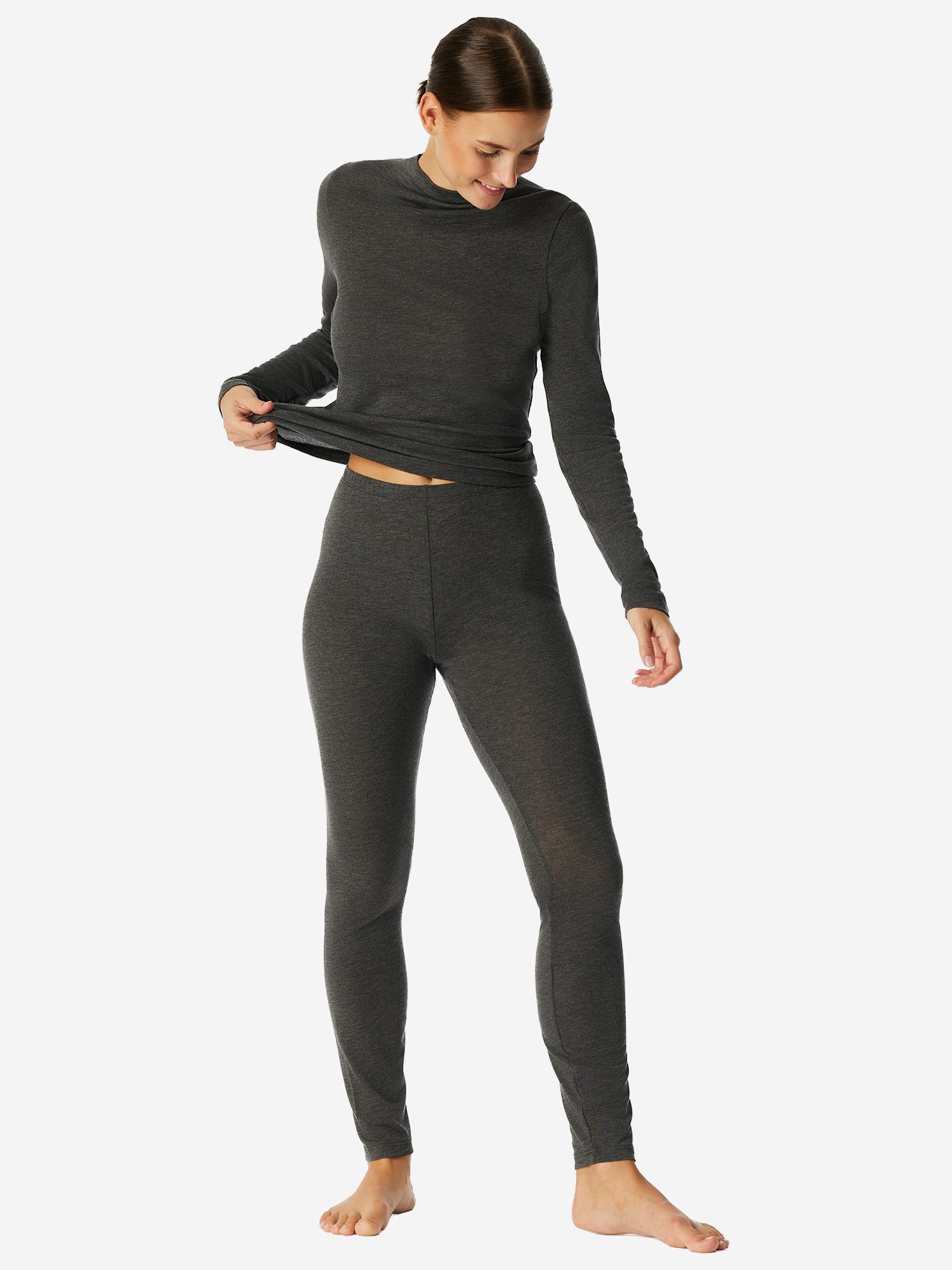 Schiesser Leggings Premium Warming Blickdicht thermo-Leggins lange günstig online kaufen
