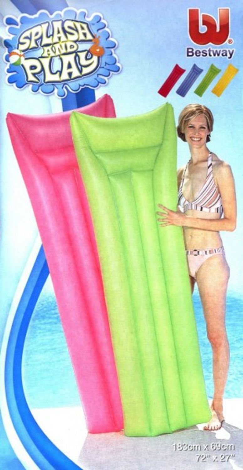 Bestway Luftmatratze Bestway® Luftmatratze 183x69cm Schwimmmatte Wasserliege Reisebett