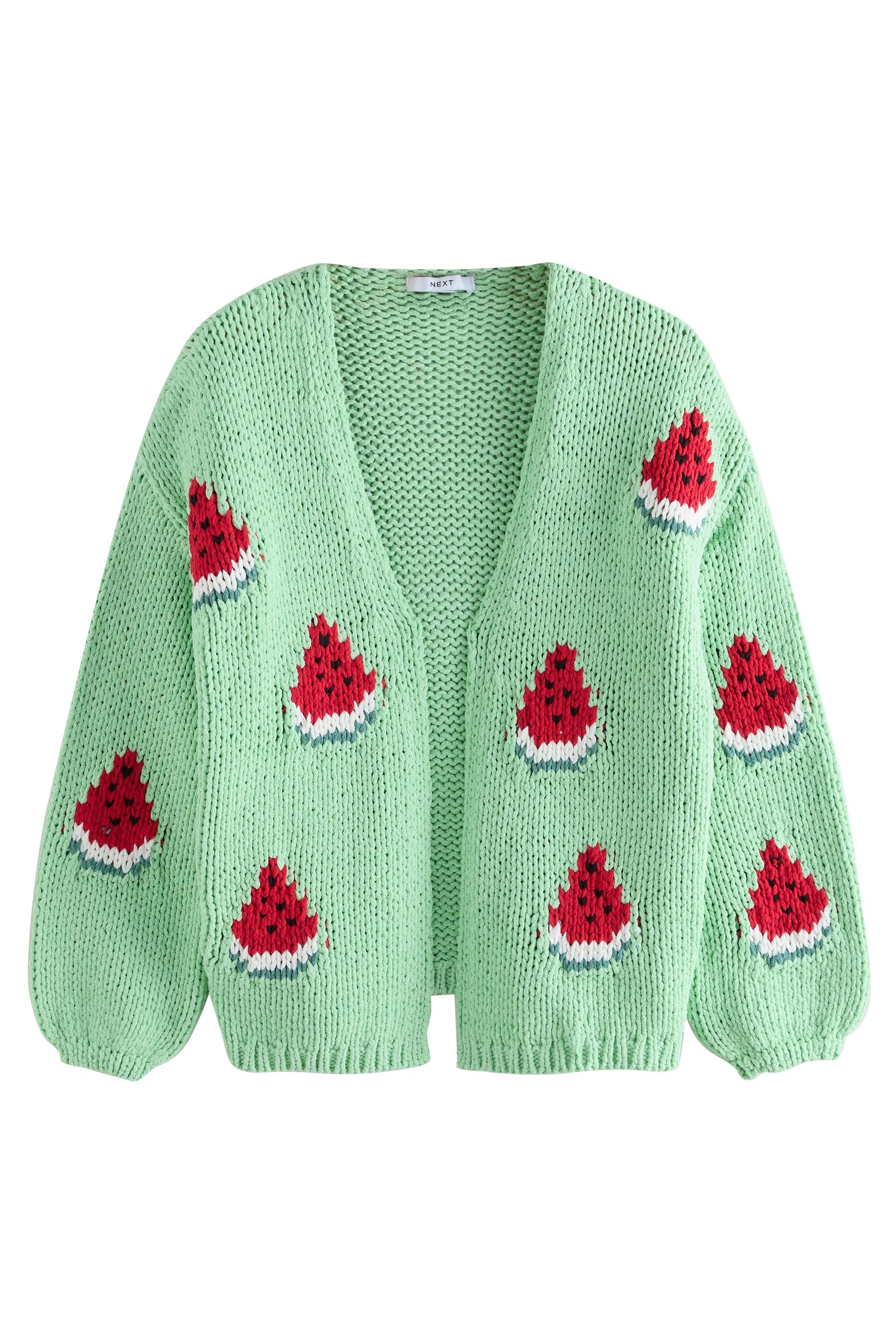 Next Strickjacke Relaxed Fit Grobstrick-Strickjacke mit günstig online kaufen