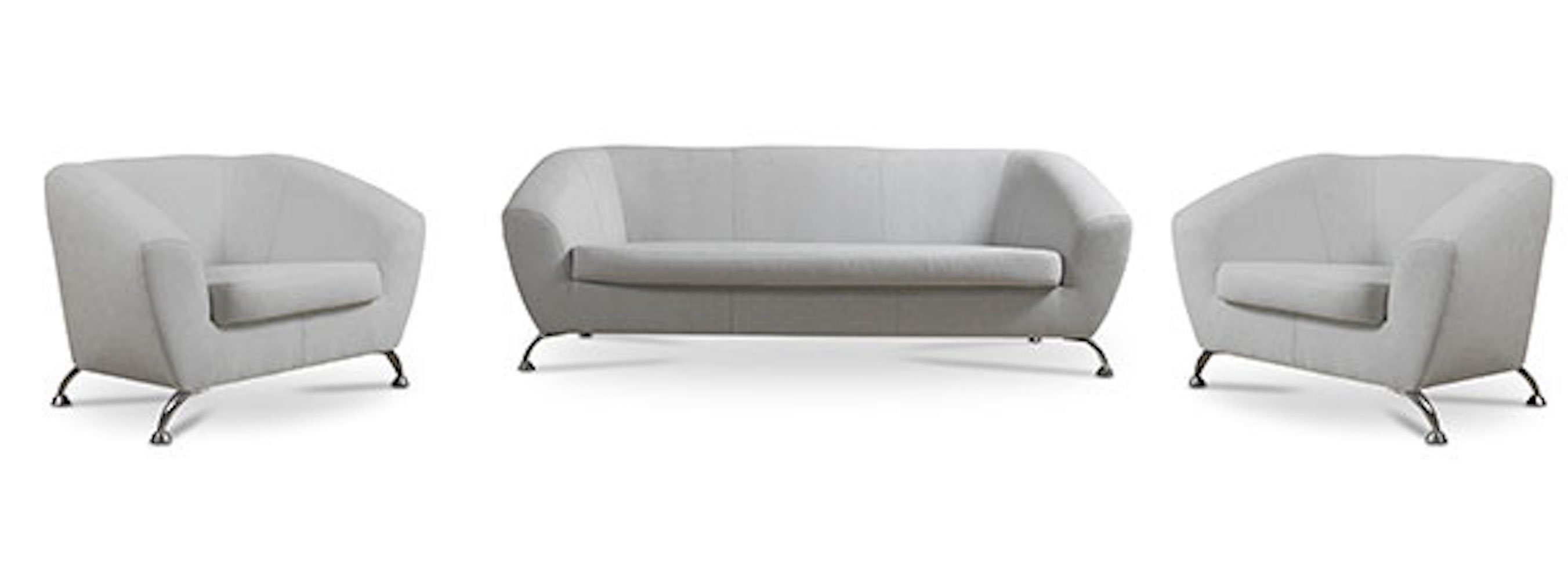 Farbe Lira, Wellenunterfederung mit 202cm (Orinoco Feldmann-Wohnen wählbar lila 64) Sofa