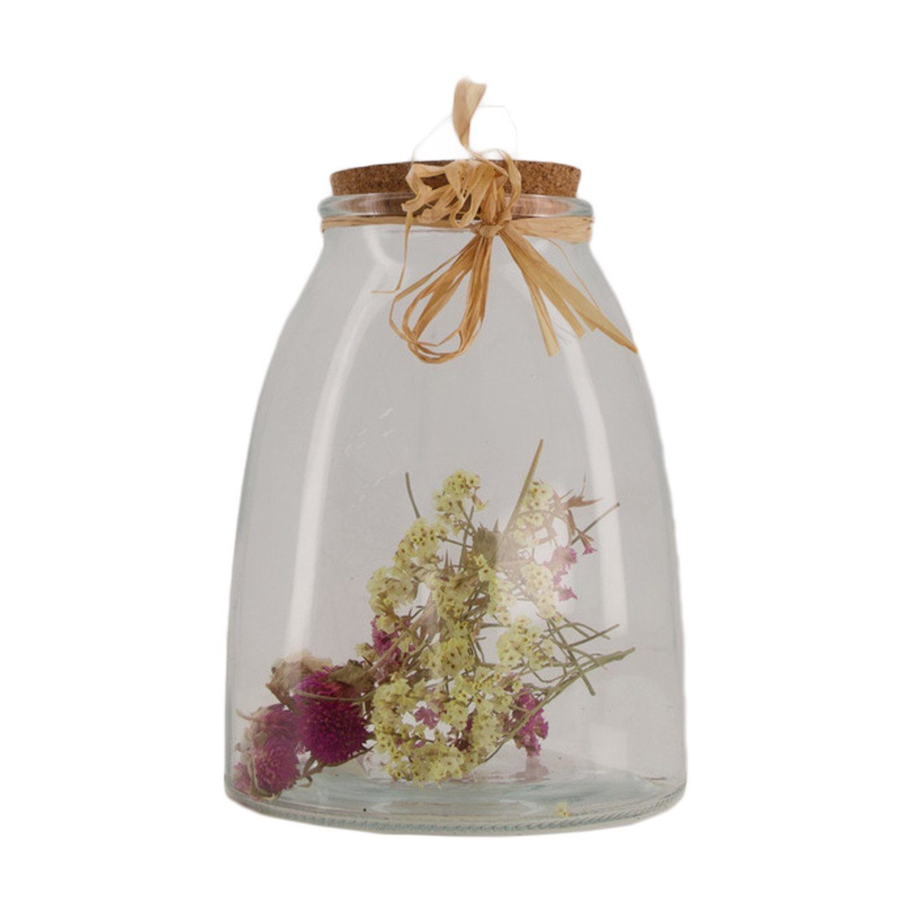 DIJK Dekofigur Dijk Flasche mit Blumen günstig online kaufen