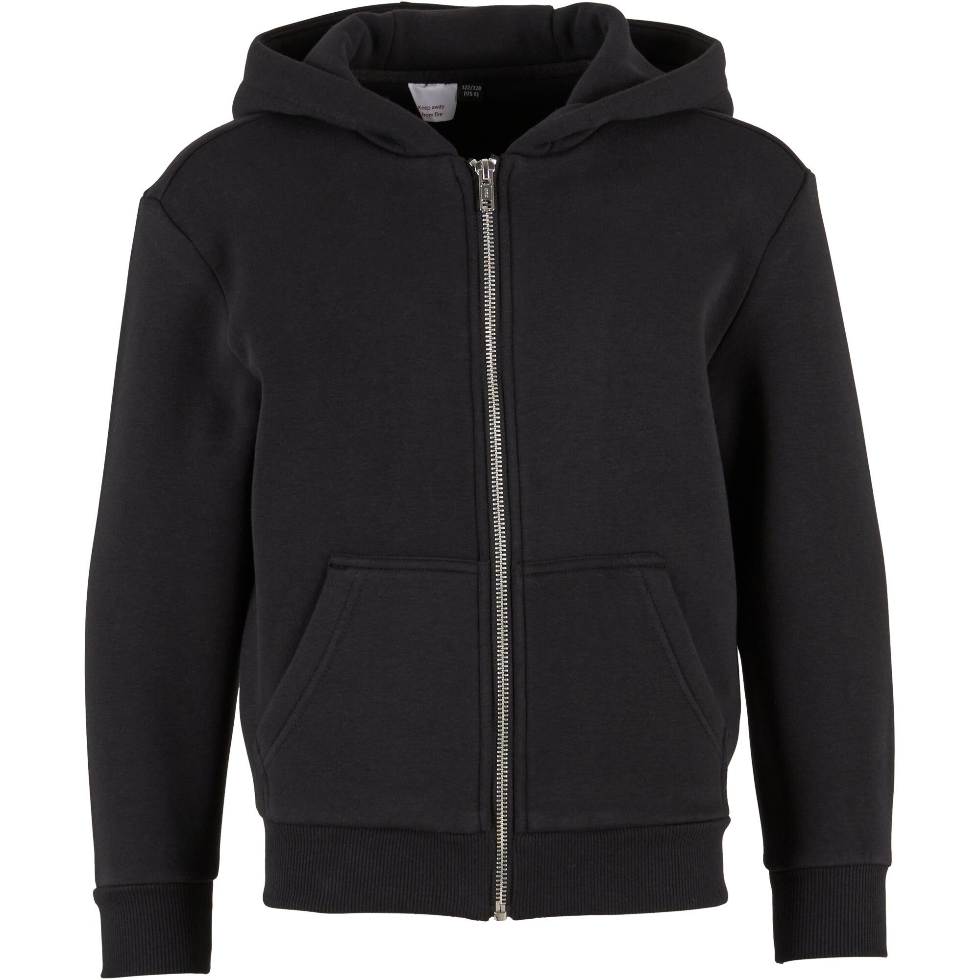 Build Your Brand Kapuzensweatjacke Build Your Brand Kids Fluffy Zip Hoody (Kapuzensweatjacke, Kapuzensweatjacke, Zip Hoody)