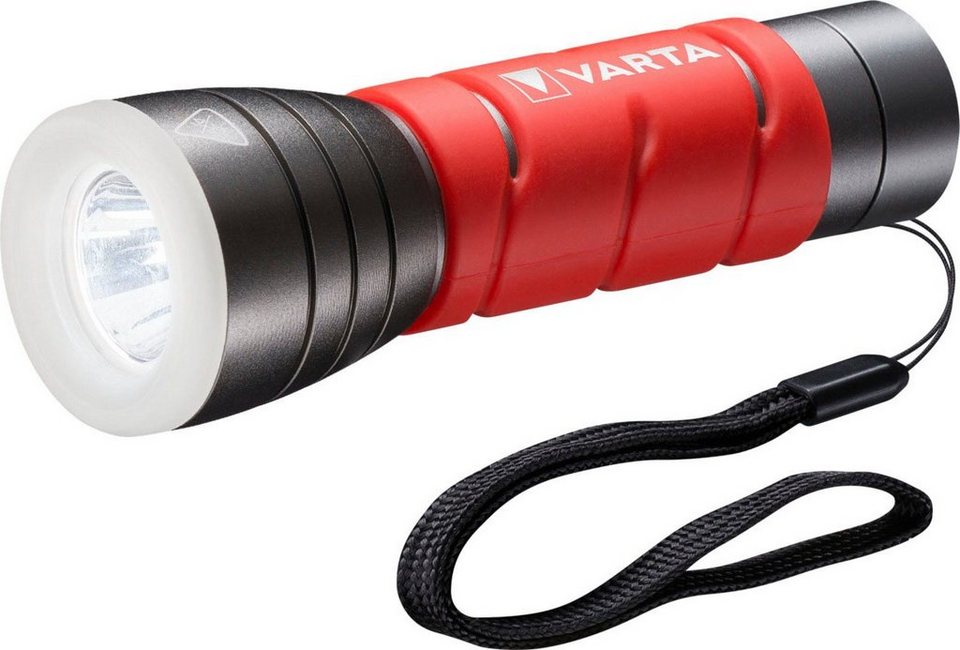 VARTA Taschenlampe Outdoor Sports F10 Taschenlampe inkl. 3x LONGLIFE Power  AAA Batterien, Lieferumfang: VARTA Outdoor Sports F10 + 3x VARTA LONGLIFE  Power AAA