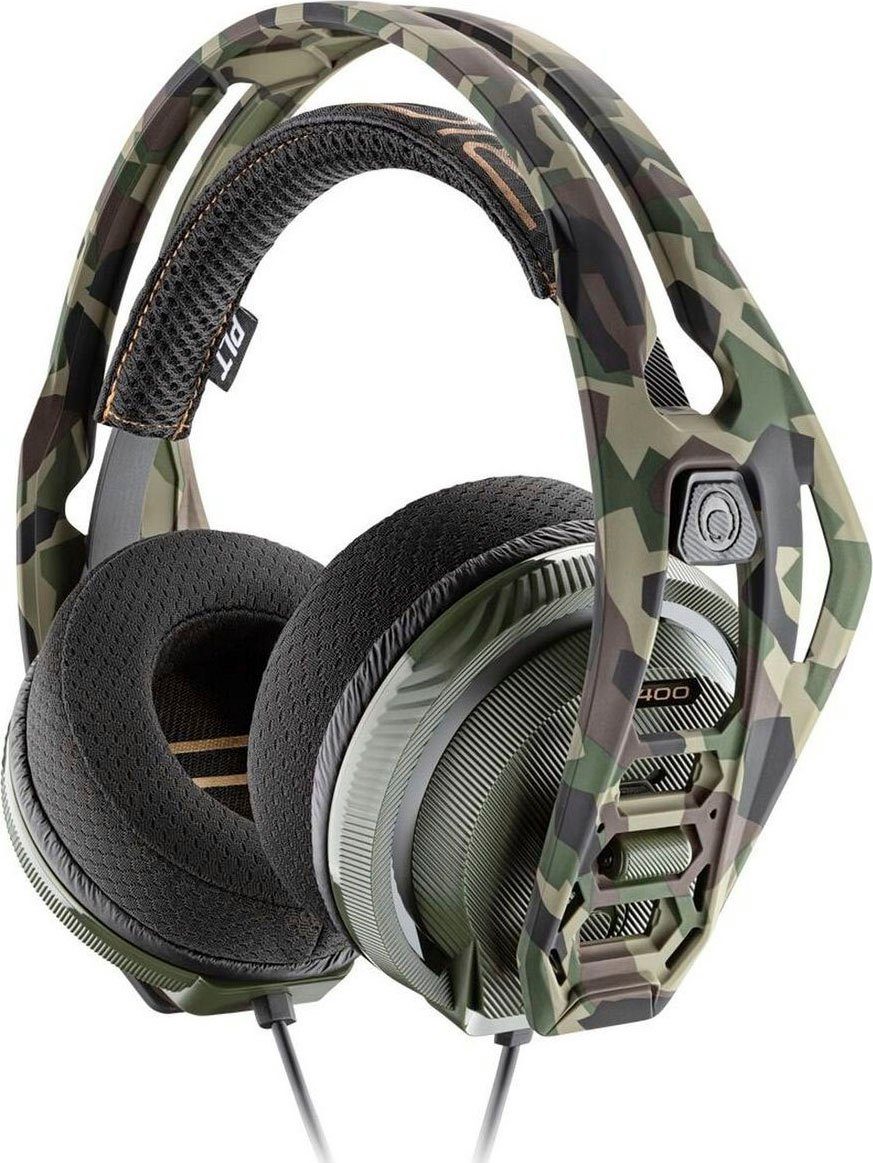 nacon RIG 400 Camo Gaming-Headset (Rauschunterdrückung, Inline-Regler)